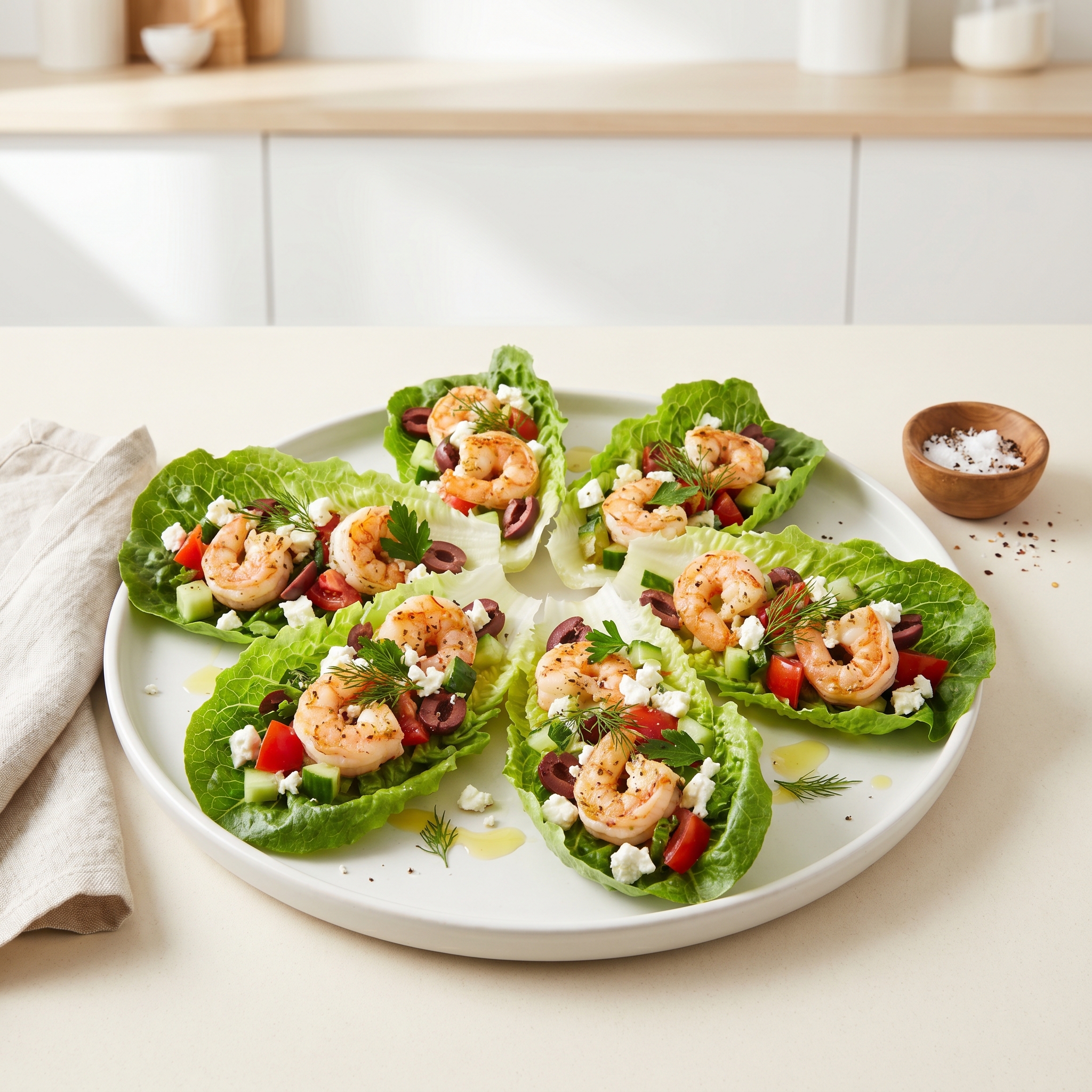 Shrimp Lettuce Wraps