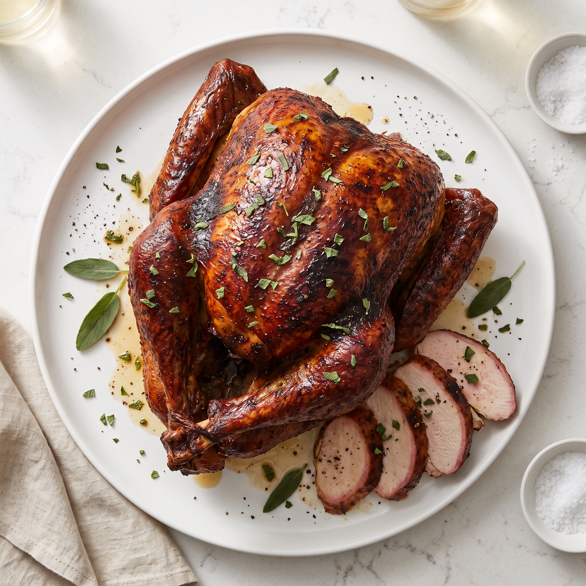 Simple Hickory-Smoked Turkey