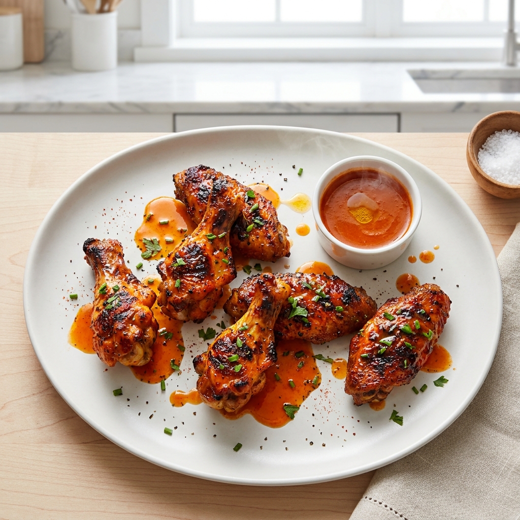 Simple Spicy Chicken Wings