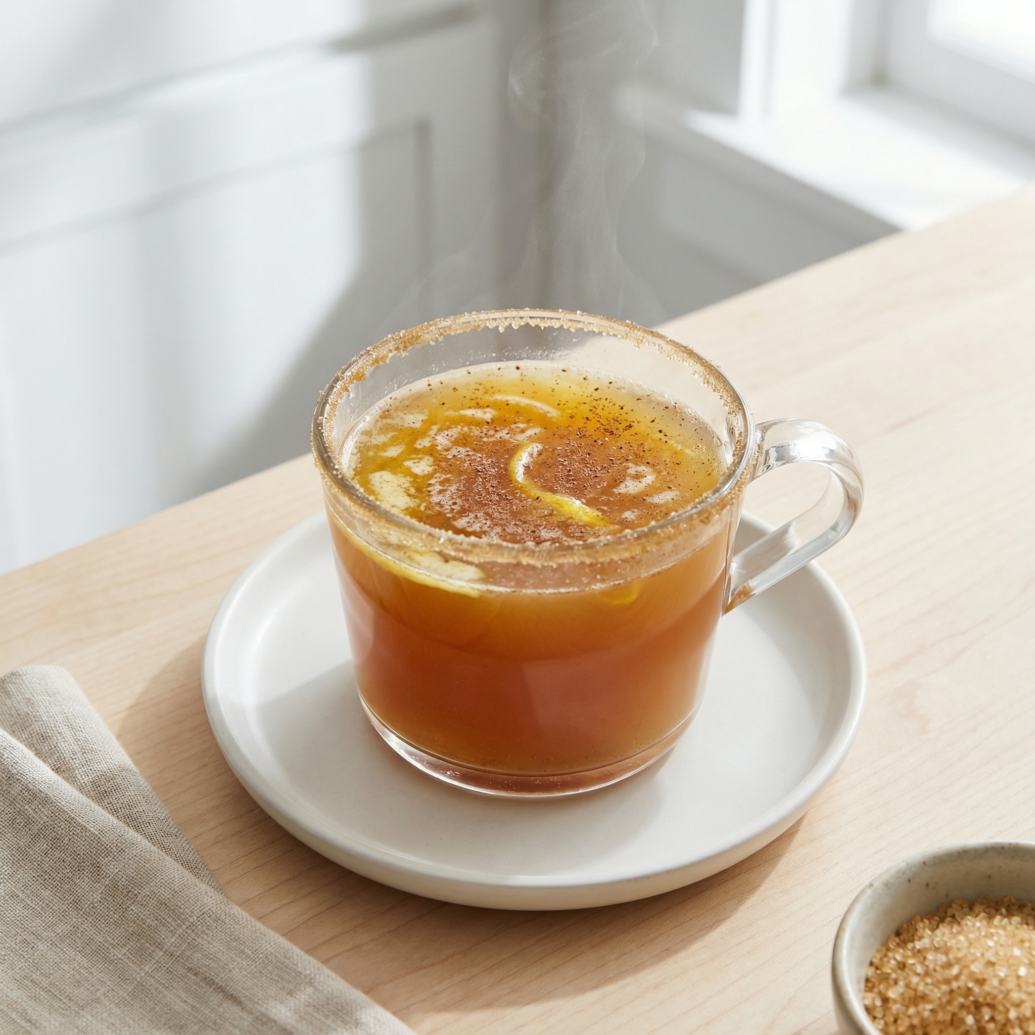 Single-Serve Hot Buttered Rum