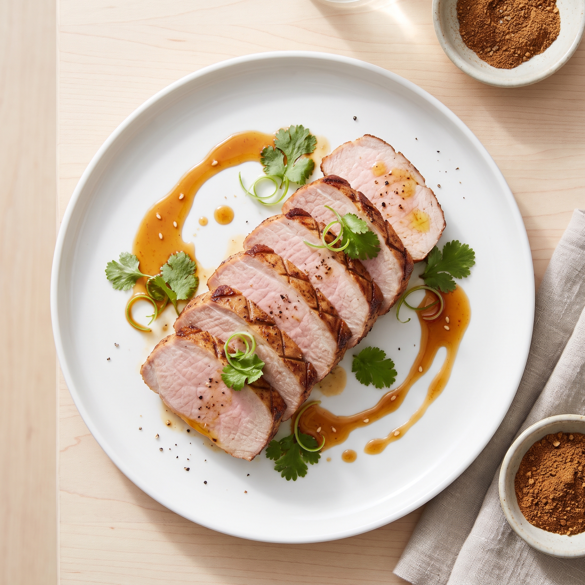 Skillet-Roasted Five-Spice Pork Loin