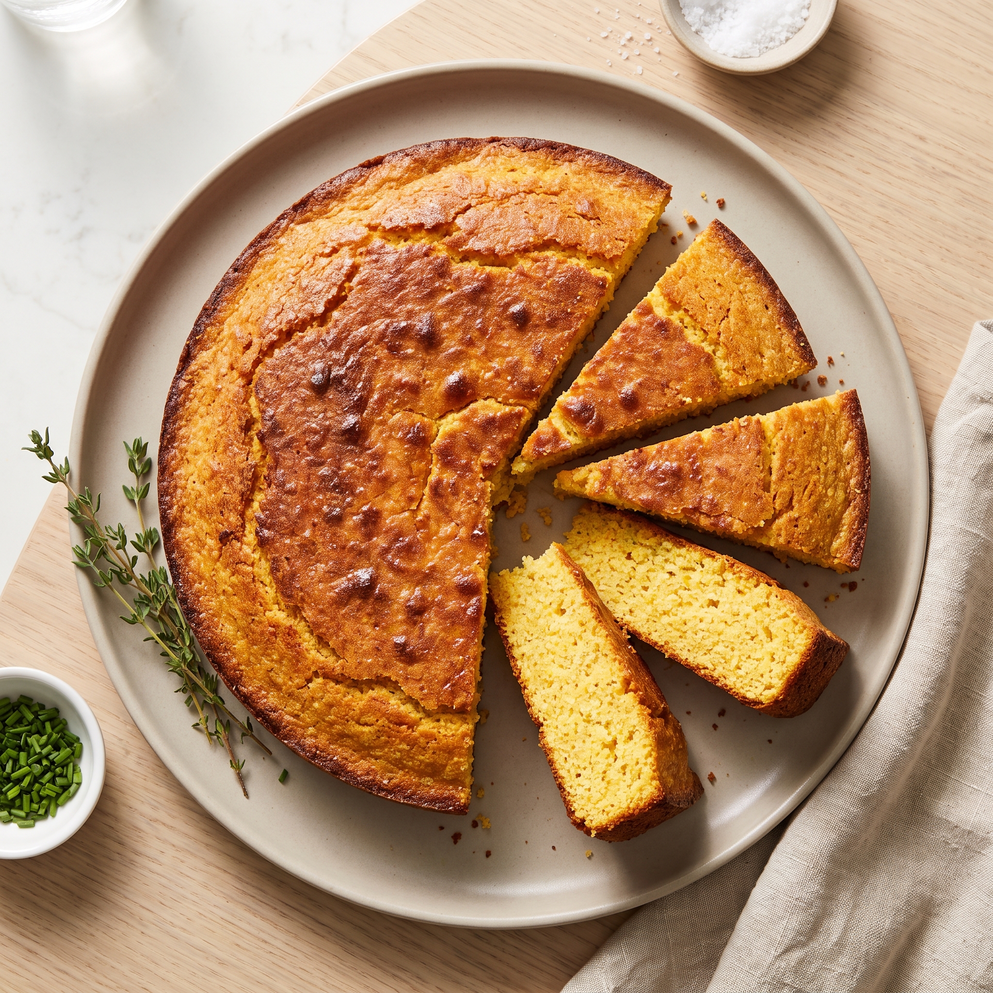 Skillet Cornbread in Cast Iron