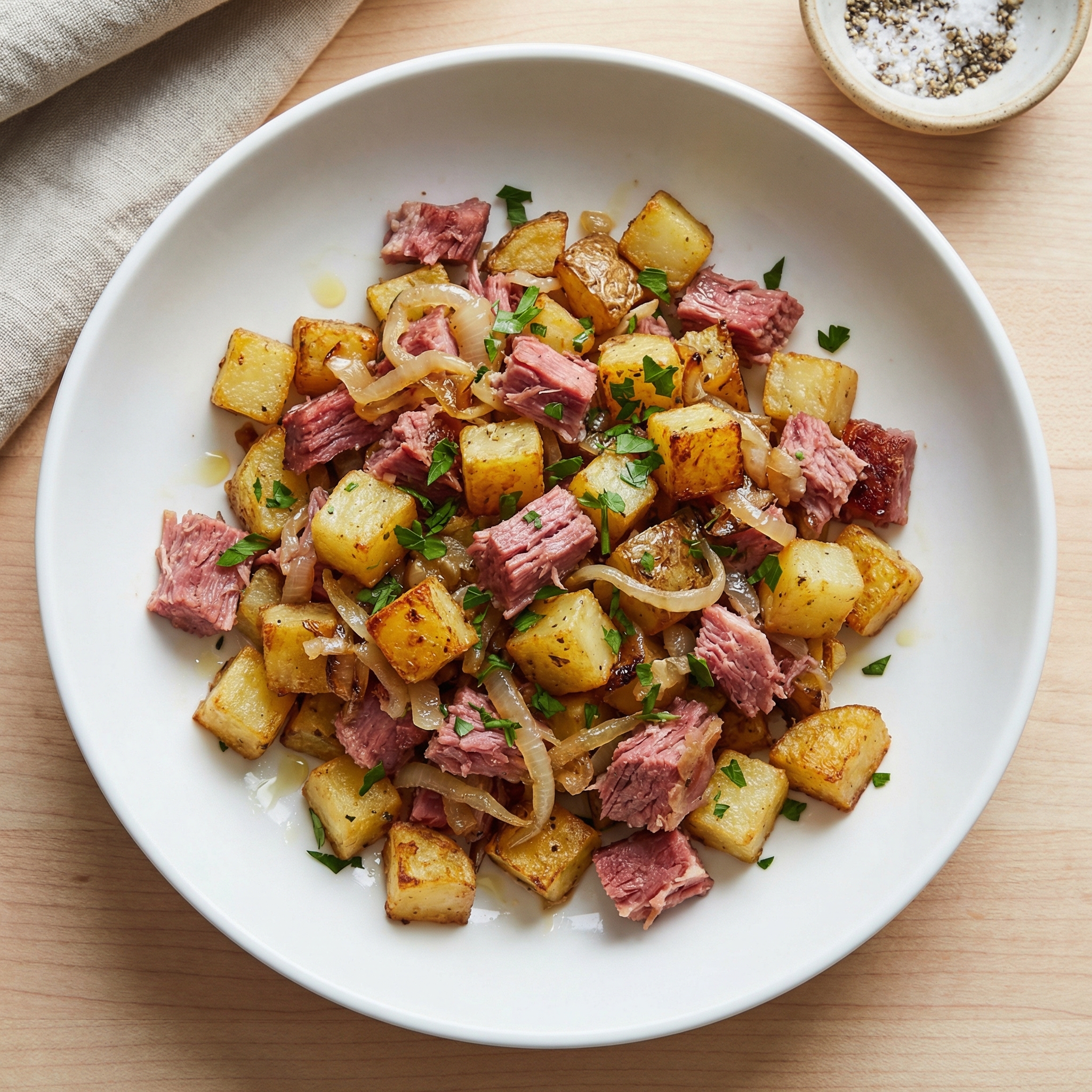 Hearty Corned Beef Hash with Potatoes