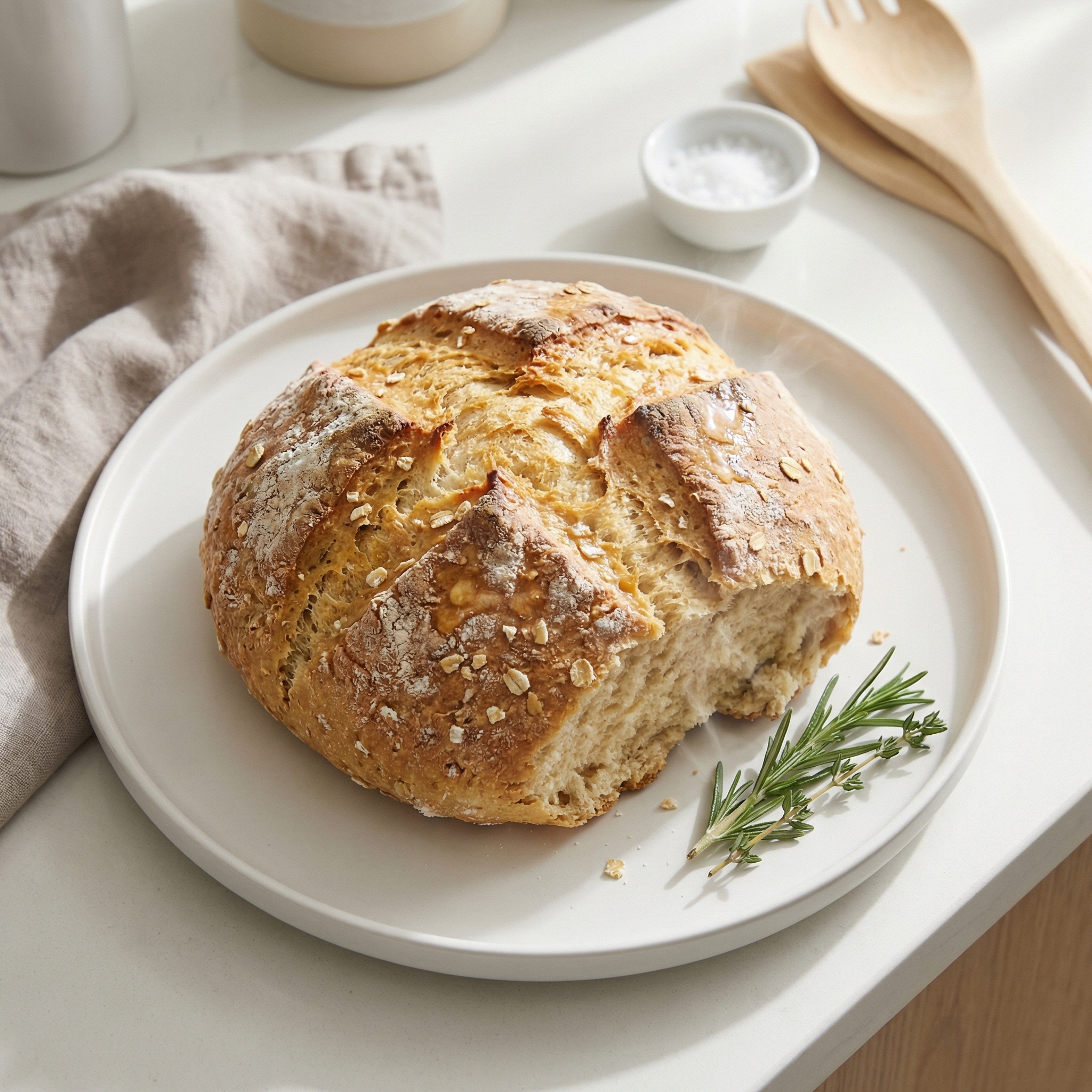 Irish Soda Bread in a Skillet