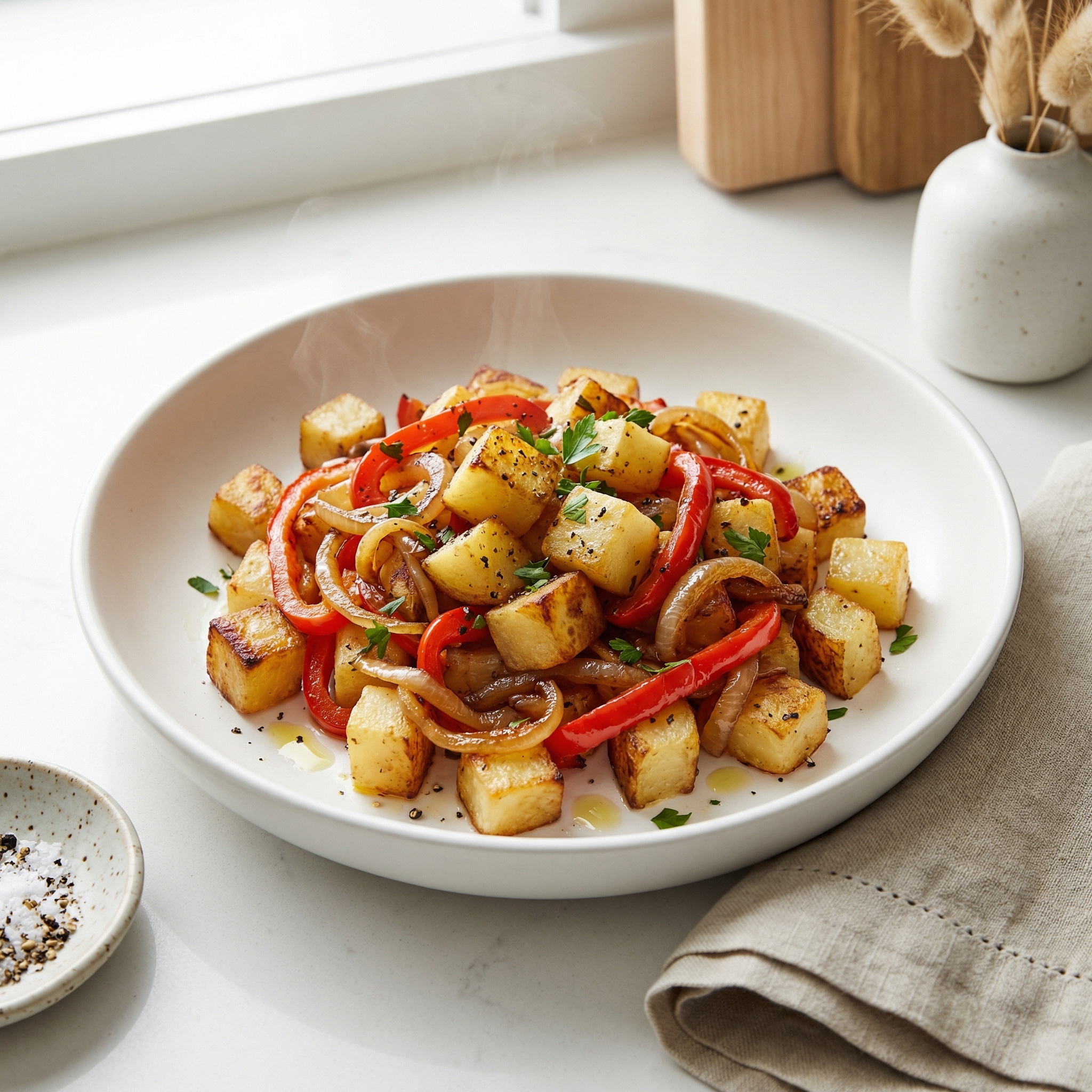 Potatoes and Peppers
