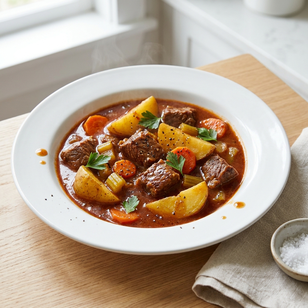 Slow-Baked 5-Hour Beef Stew