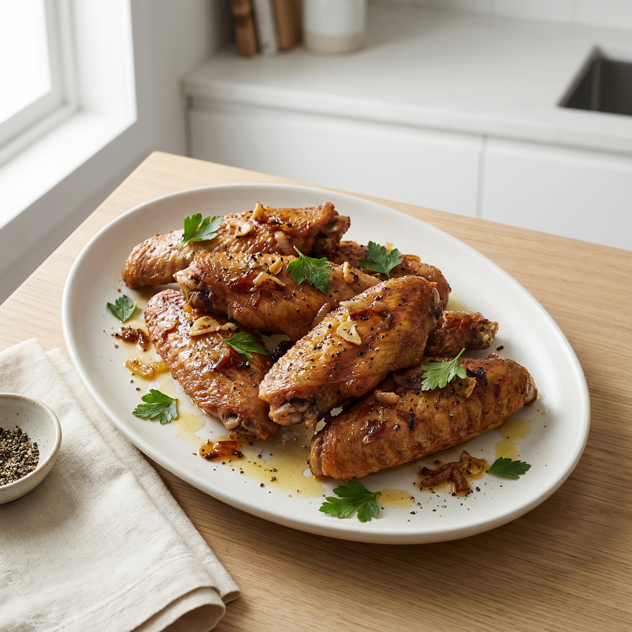 Oven-Roasted Turkey Wings