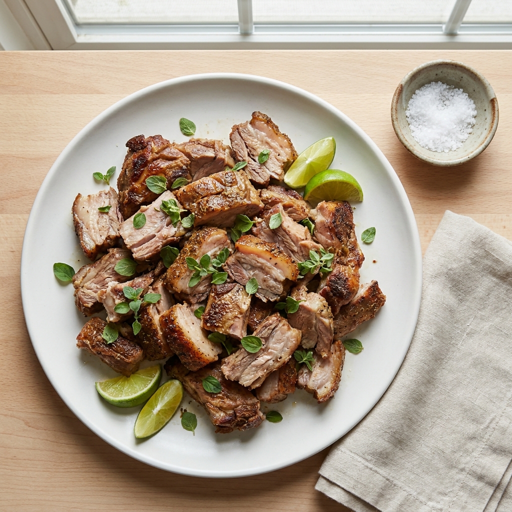 Slow-Cooked Pernil-Style Pork Roast