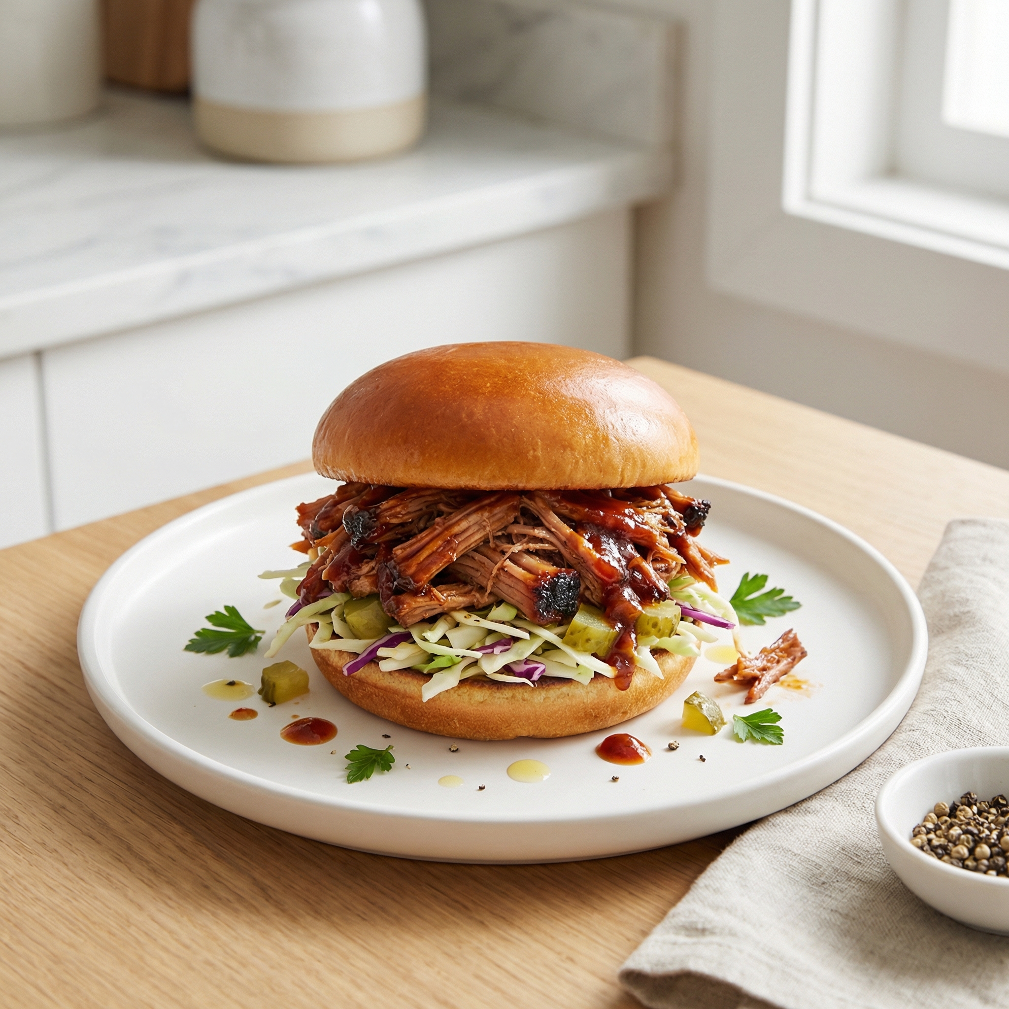 Super-Easy Pulled Pork Sandwiches