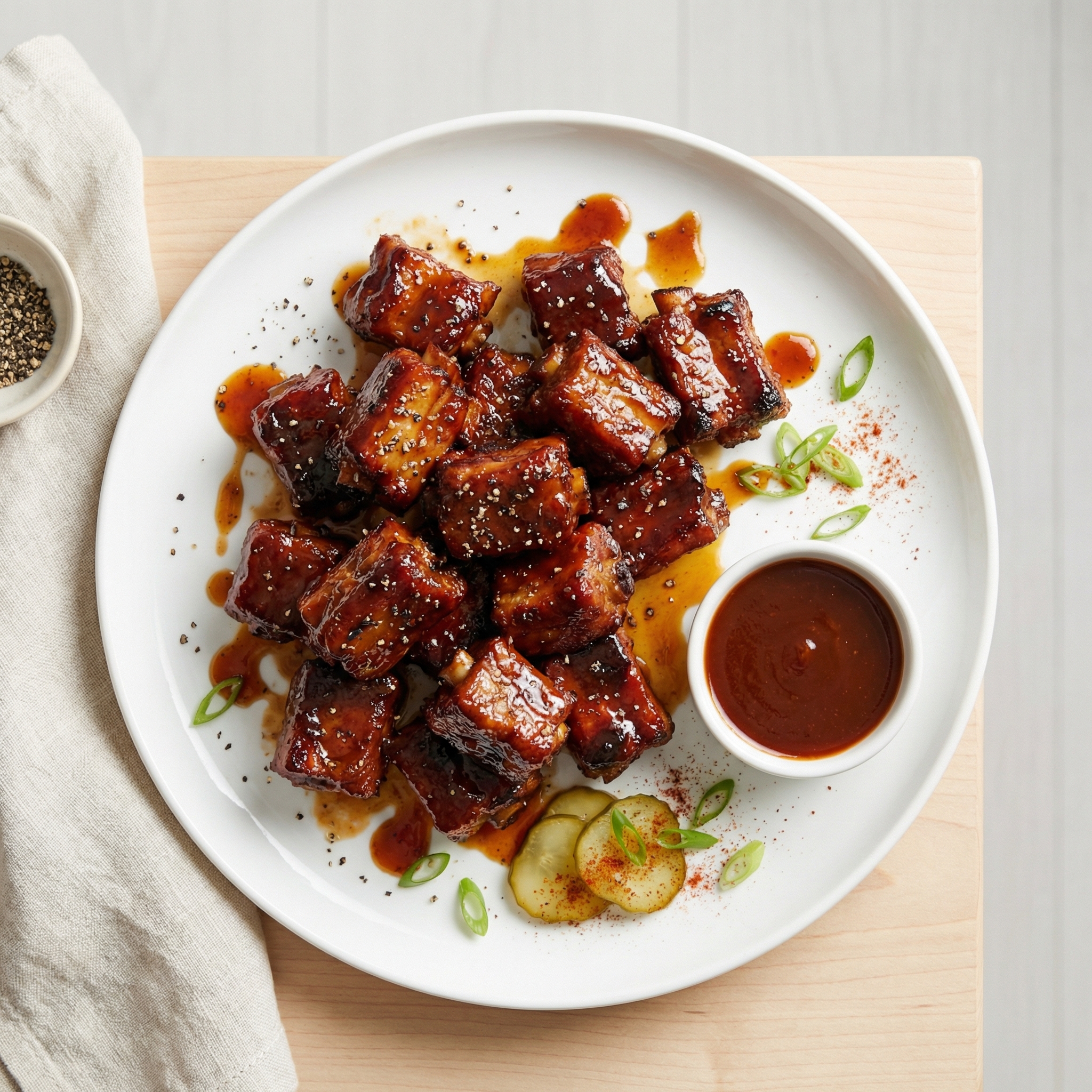 Slow Cooker BBQ Rib Tips