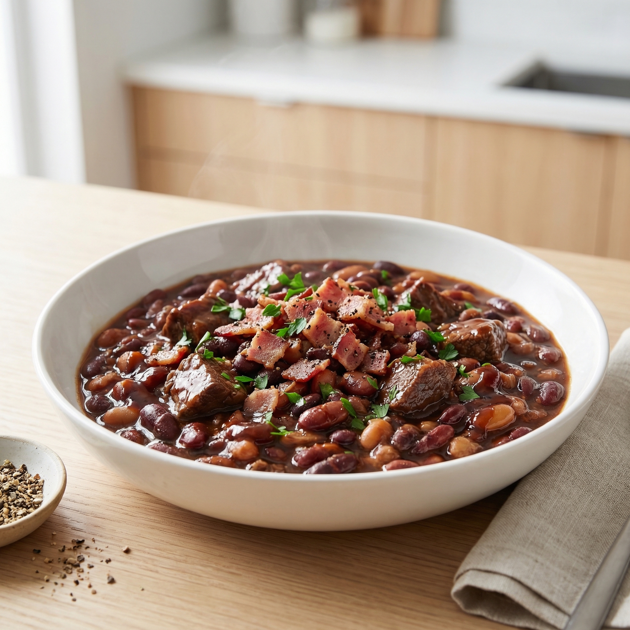 Baked Beans with Beef