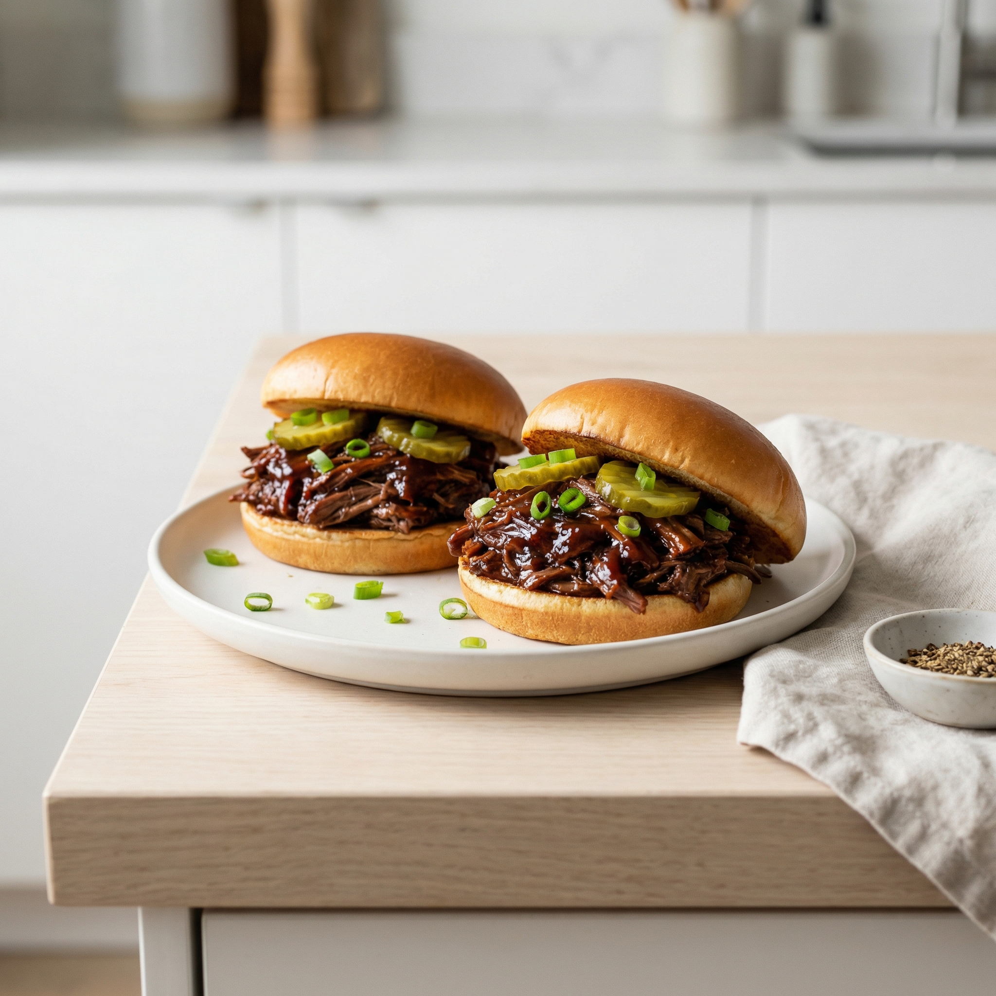 Ting-Town BBQ Beef Sandwiches
