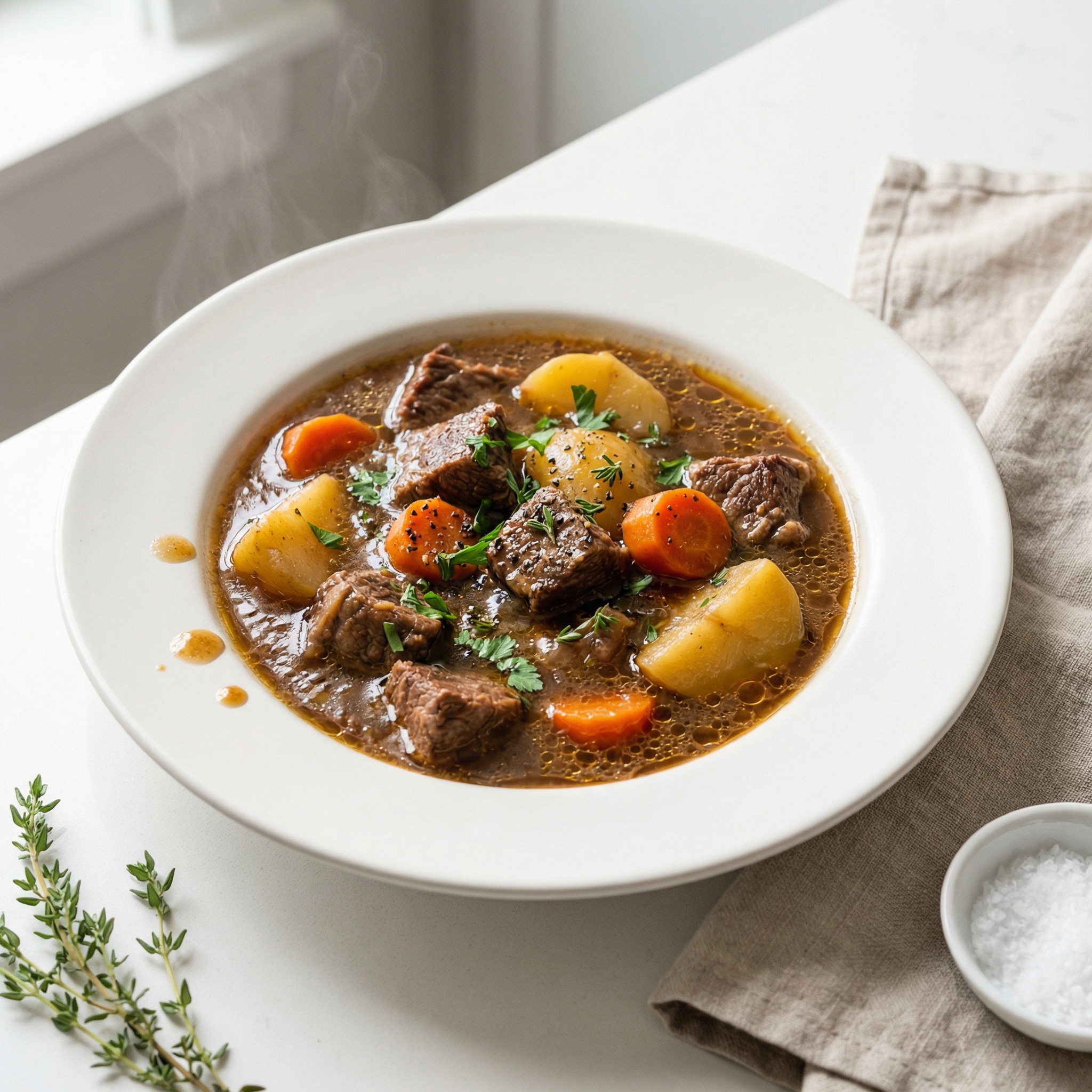Easy Beef Stew for the Slow Cooker