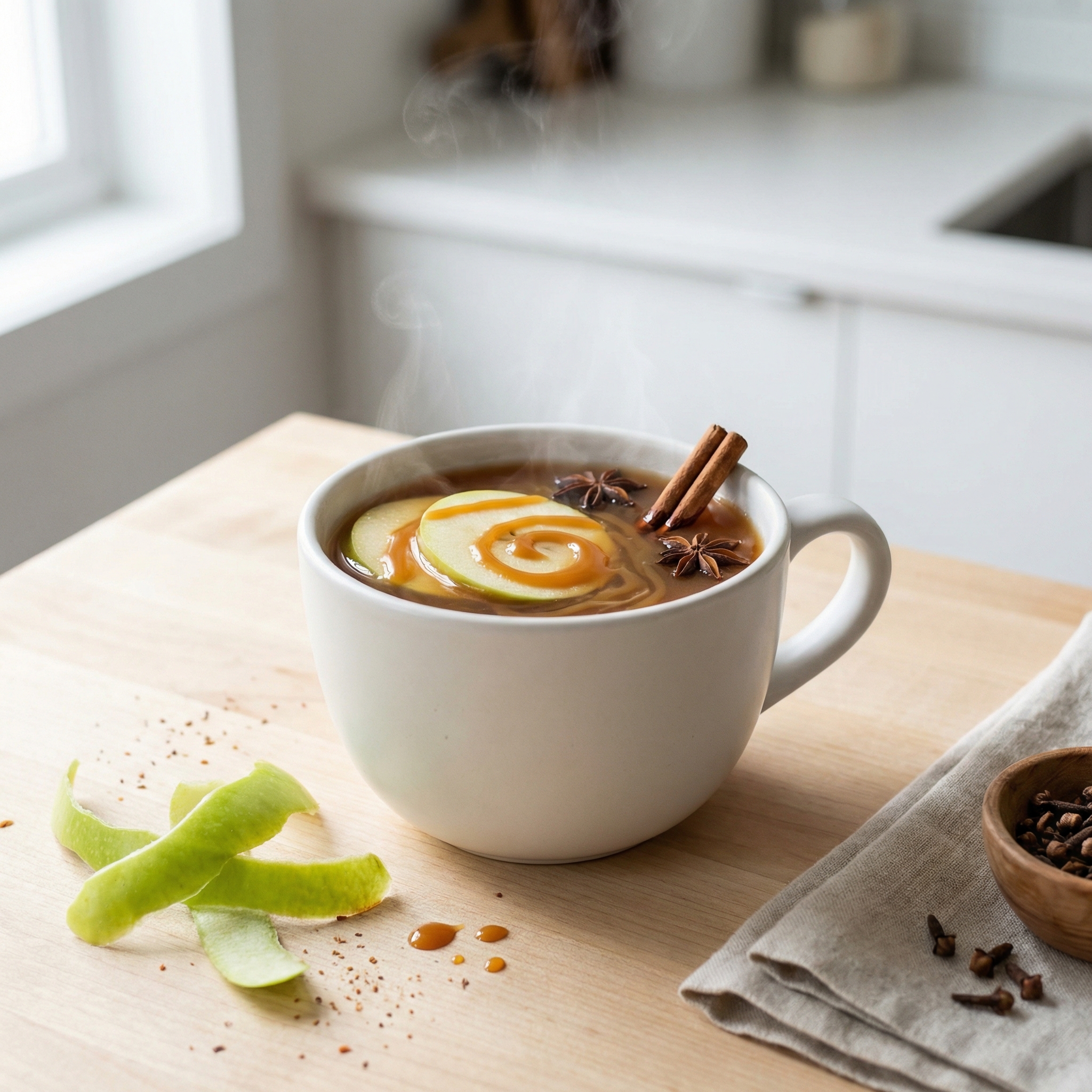 Spiked Caramel Apple Cider