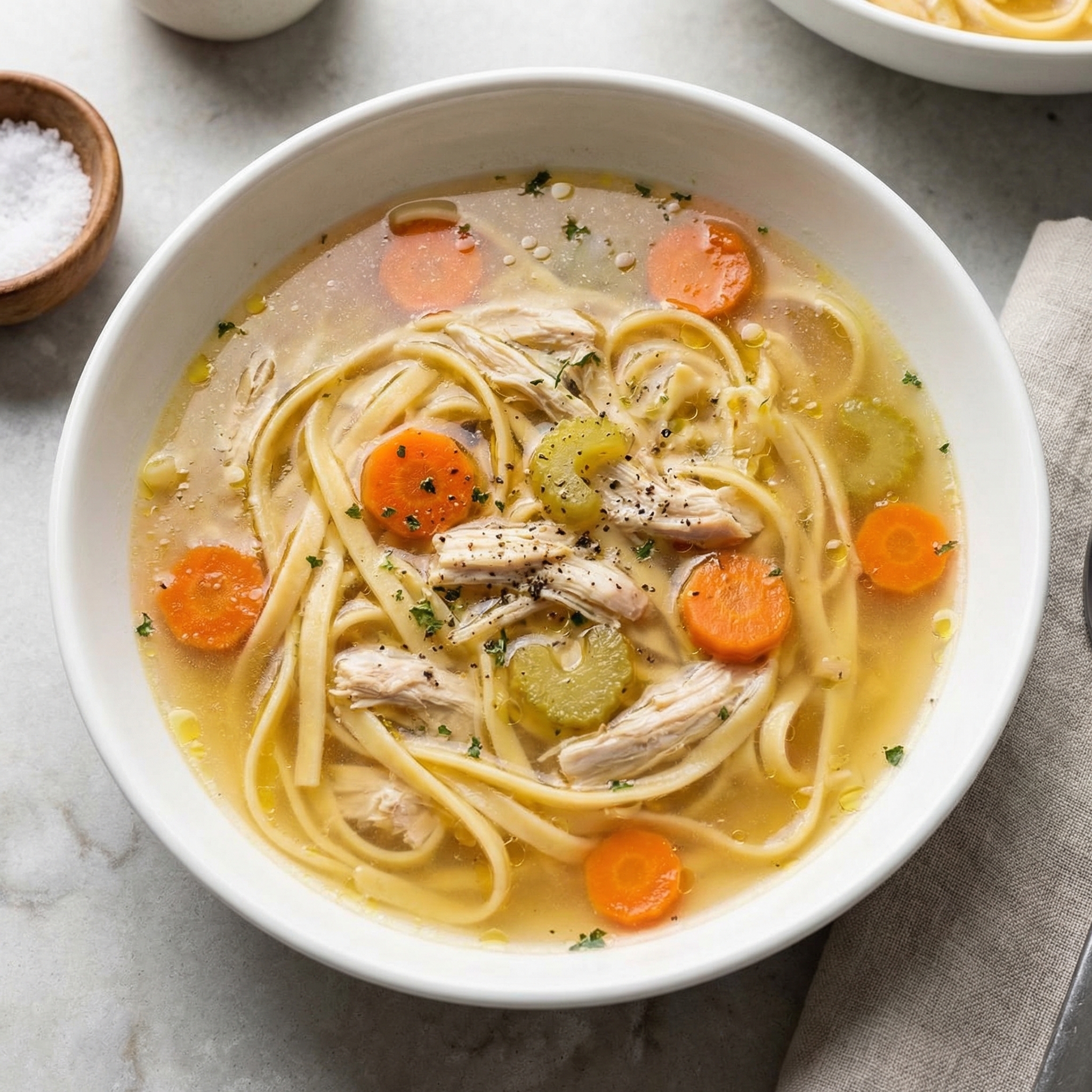 Crockpot Chicken Noodle Soup