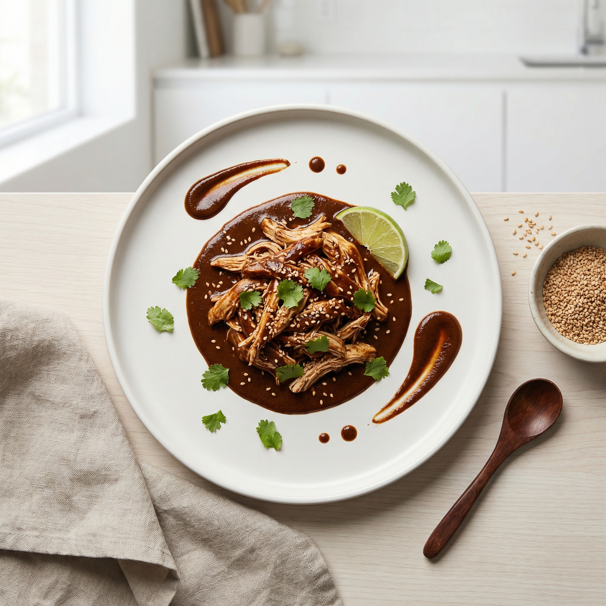 Crockpot Chicken Mole