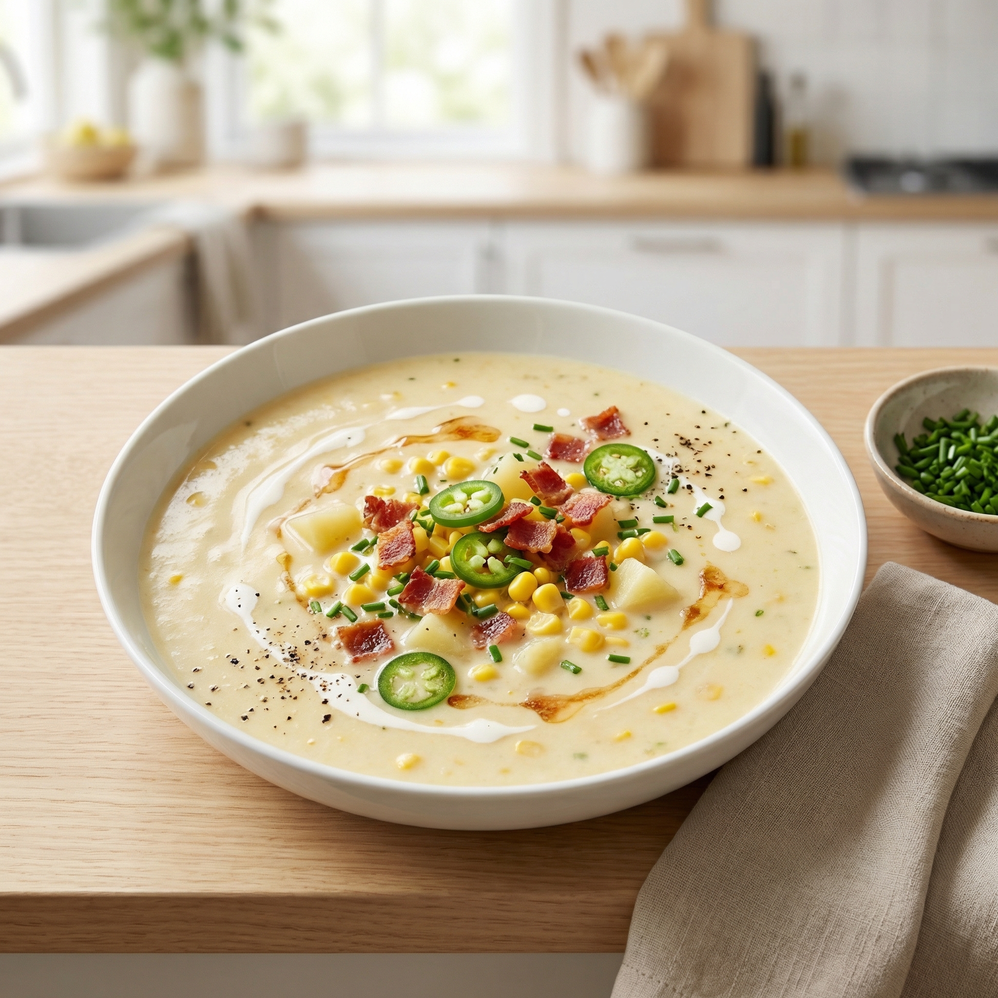 Corn Chowder for a Crowd