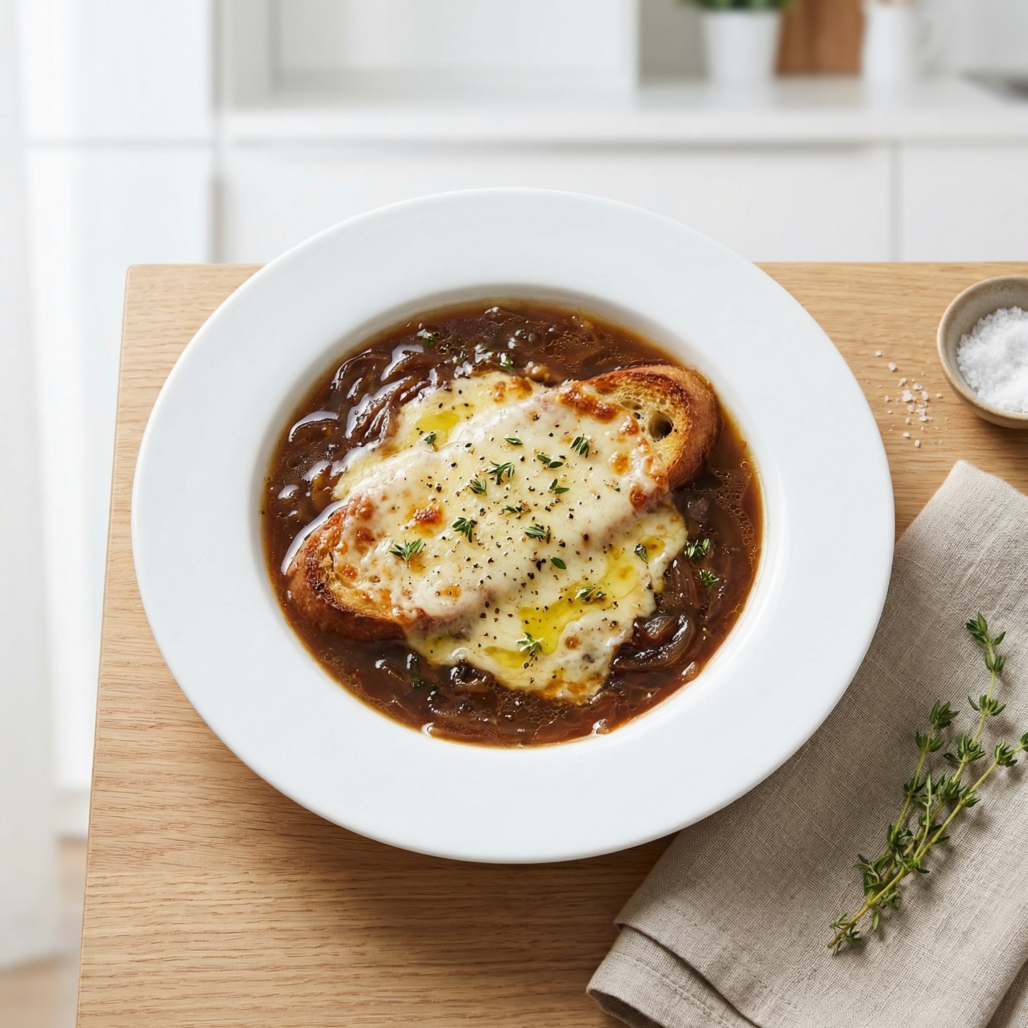 Crockpot French-Style Onion Soup