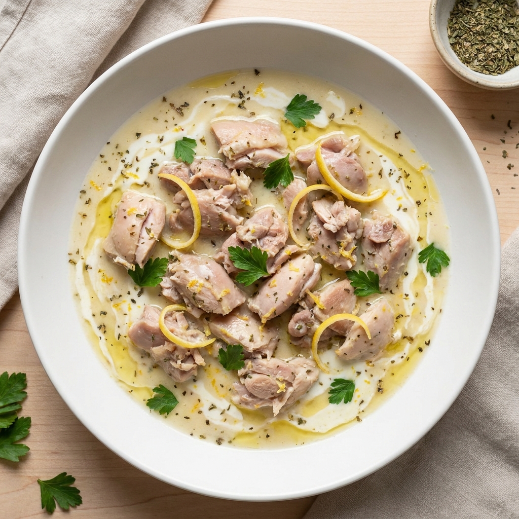 Slow Cooker Greek Yogurt Chicken
