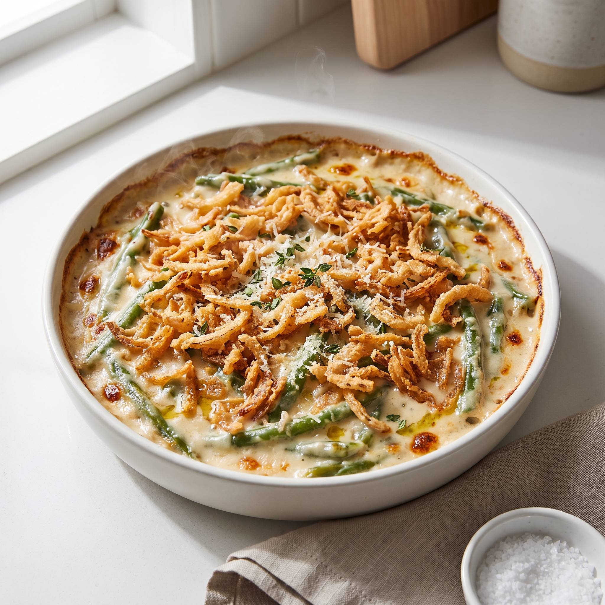 Slow Cooker Green Bean Casserole
