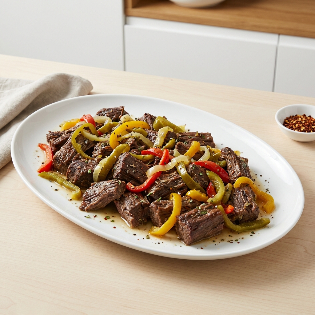 Slow Cooker Italian Beef