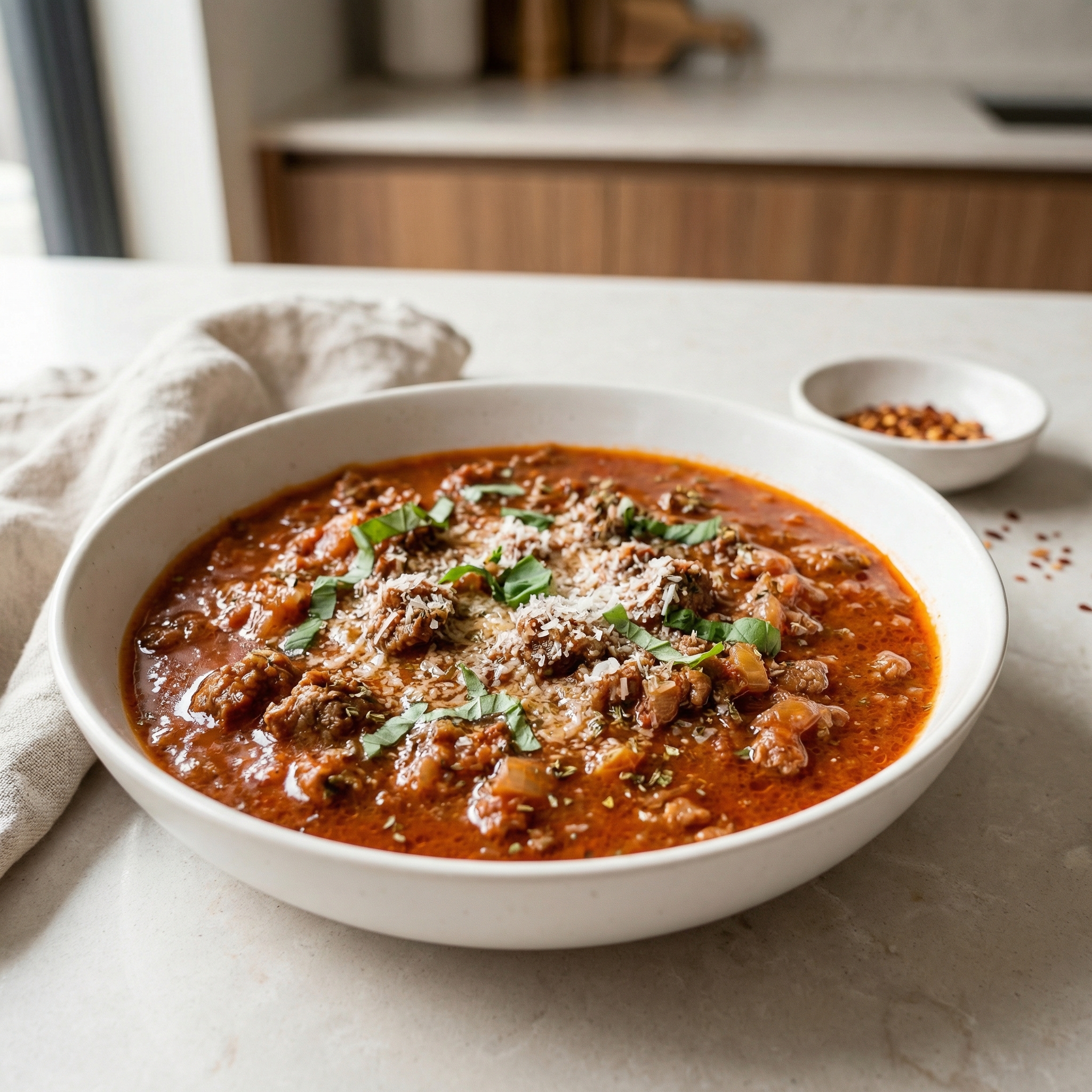 Slow-Cooker Hearty Spaghetti Meat Sauce