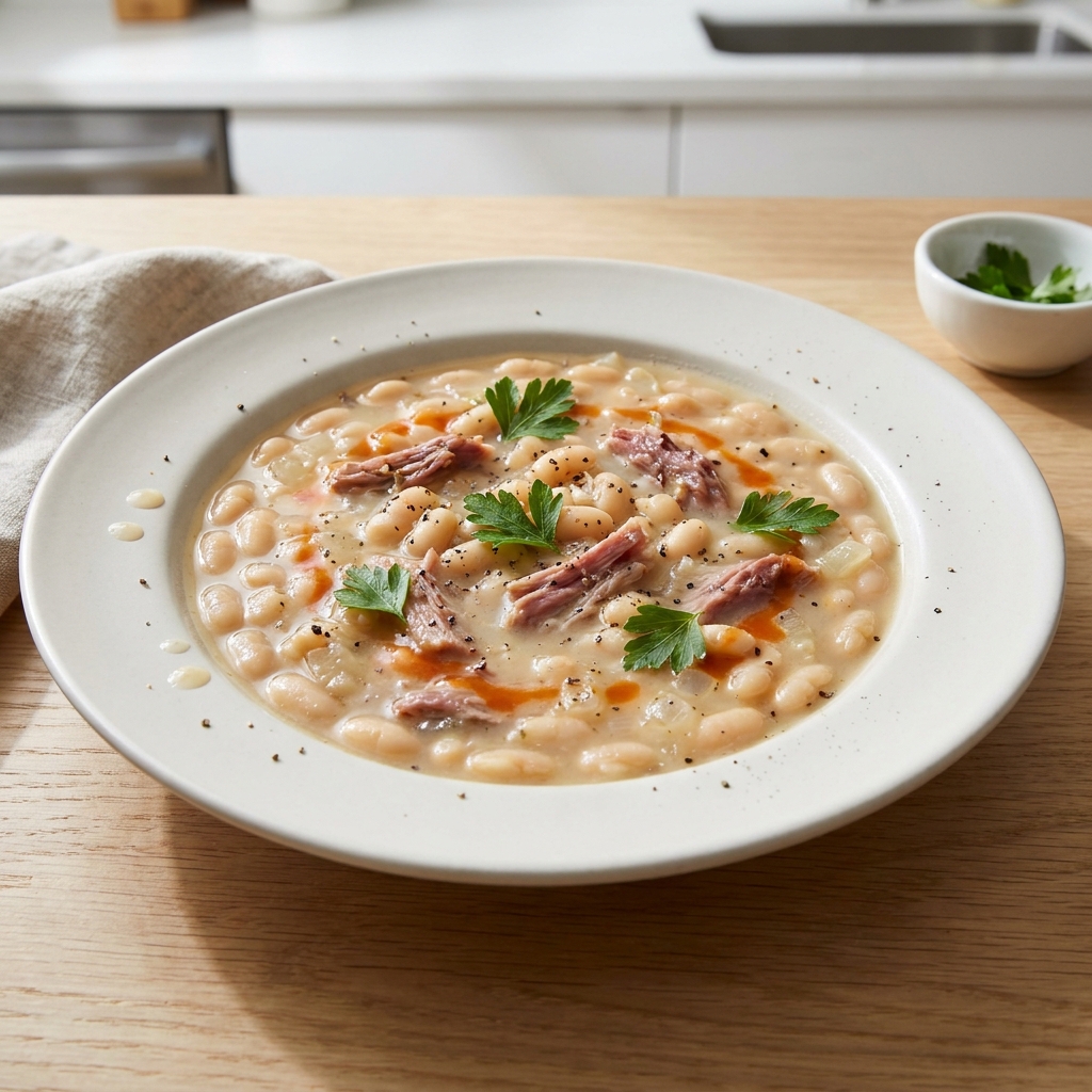 Slow Cooker Northern White Bean