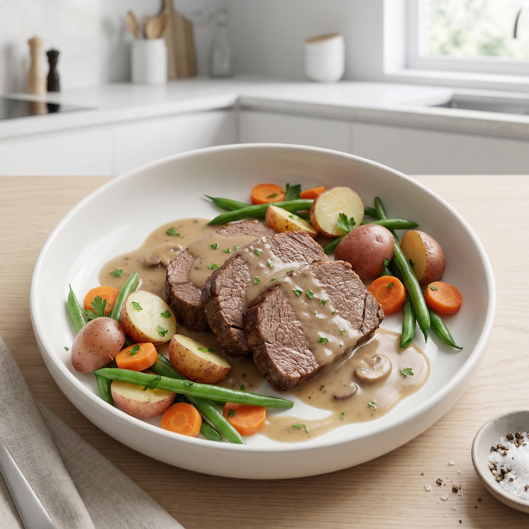 Lightened-Up Slow Cooker Awesome Pot Roast