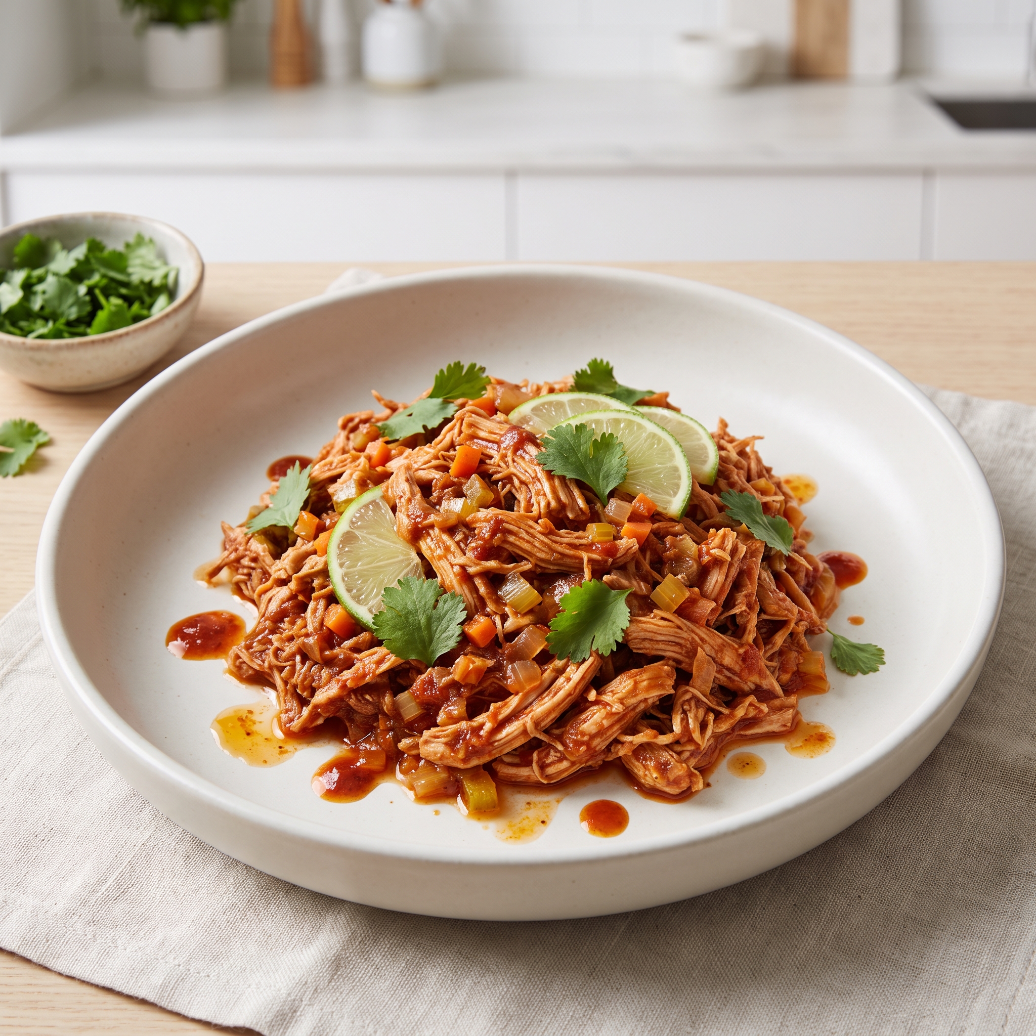 Slow Cooker Salsa Chicken