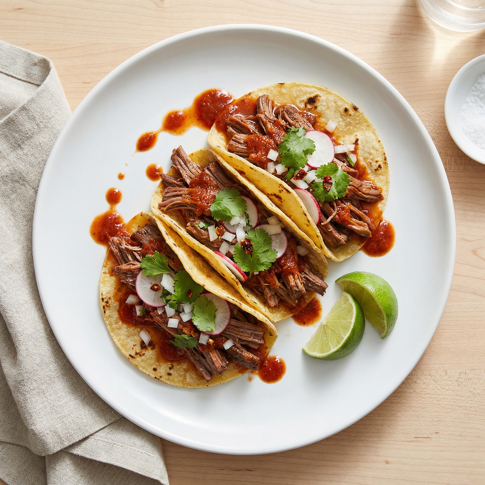 Shredded Tri-Tip for Tacos in the Slow Cooker