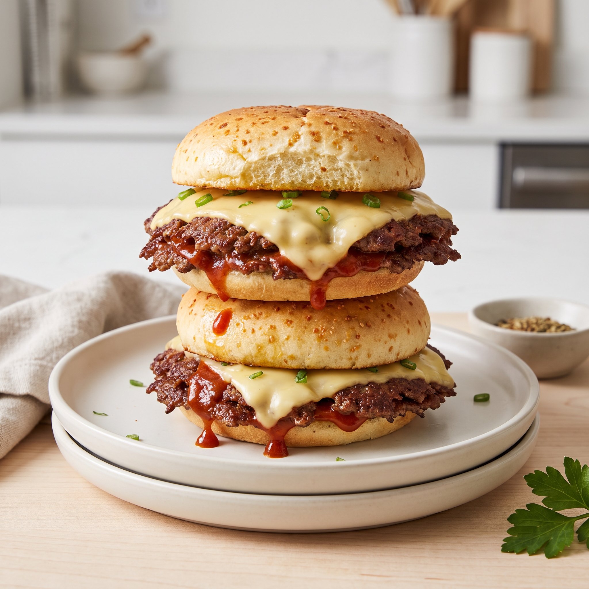Smash-Style Sloppy Joe Burgers