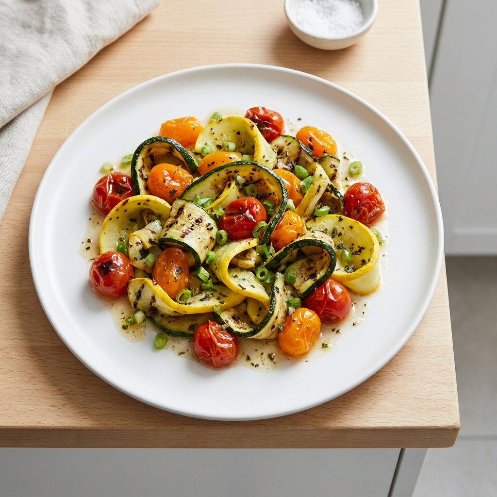 Smoked Zucchini and Squash