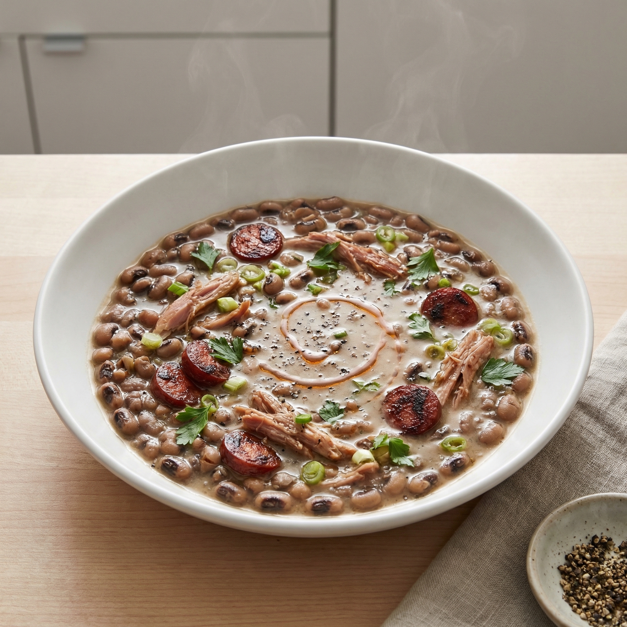 Tam’s Smoky Black‑Eyed Peas