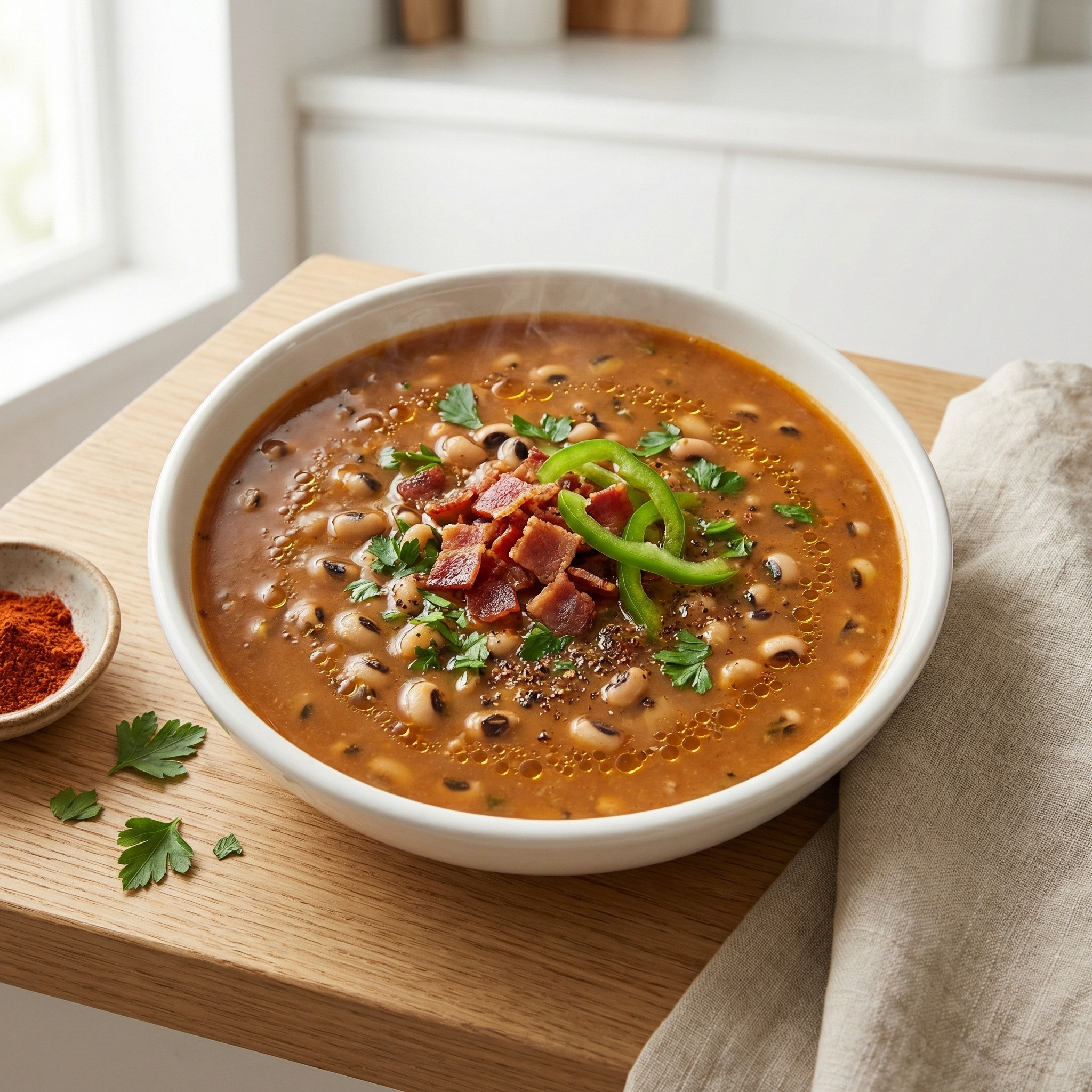 Good-Luck Black-Eyed Pea Soup