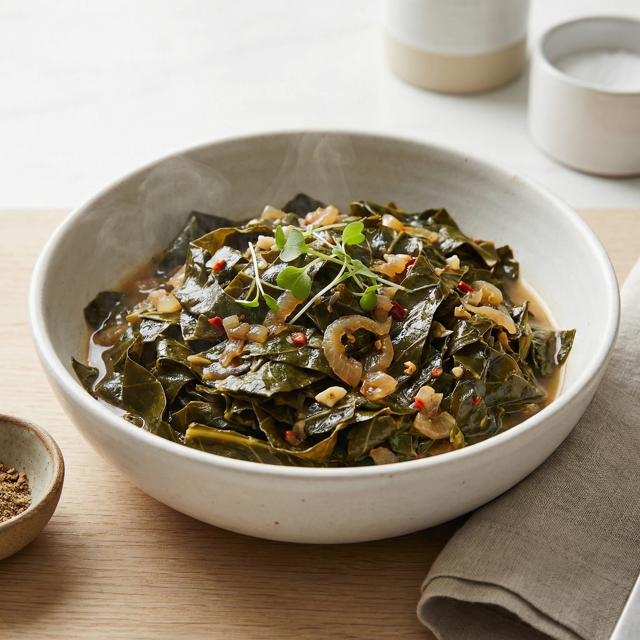 Billy's Favorite Smoky Collard Greens