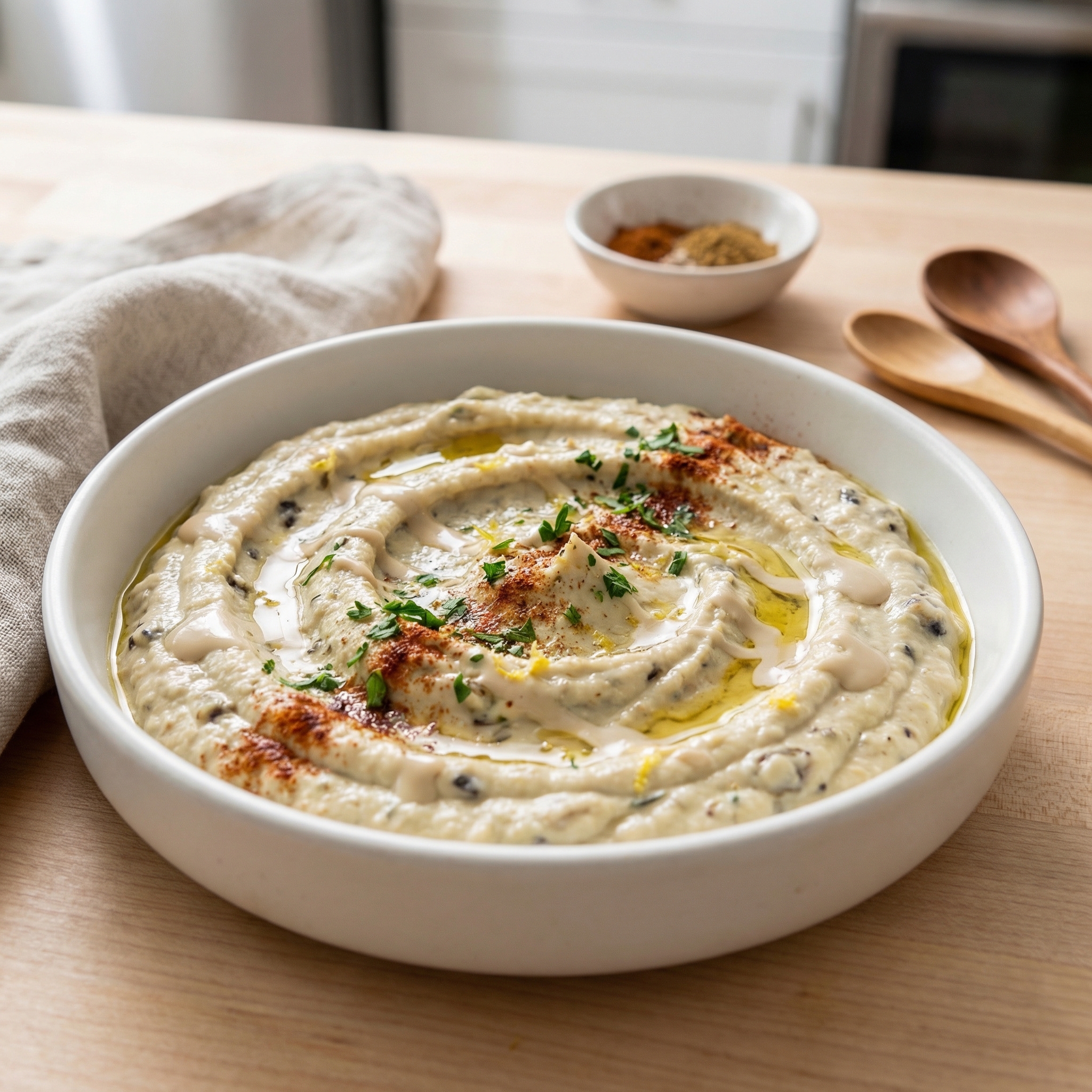 Smoky Grilled Eggplant Baba Ganoush