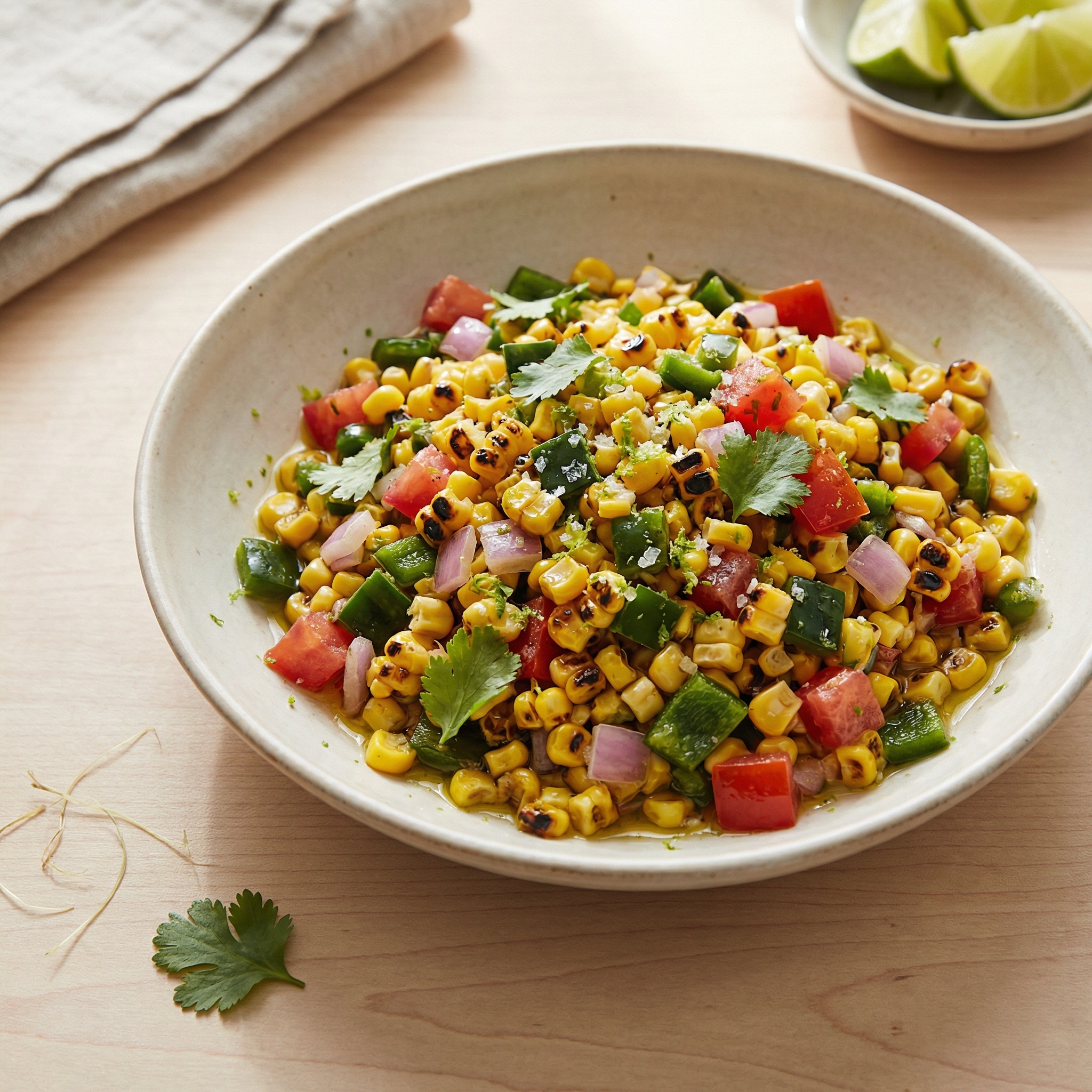 Smoky Jalapeño Corn Salsa