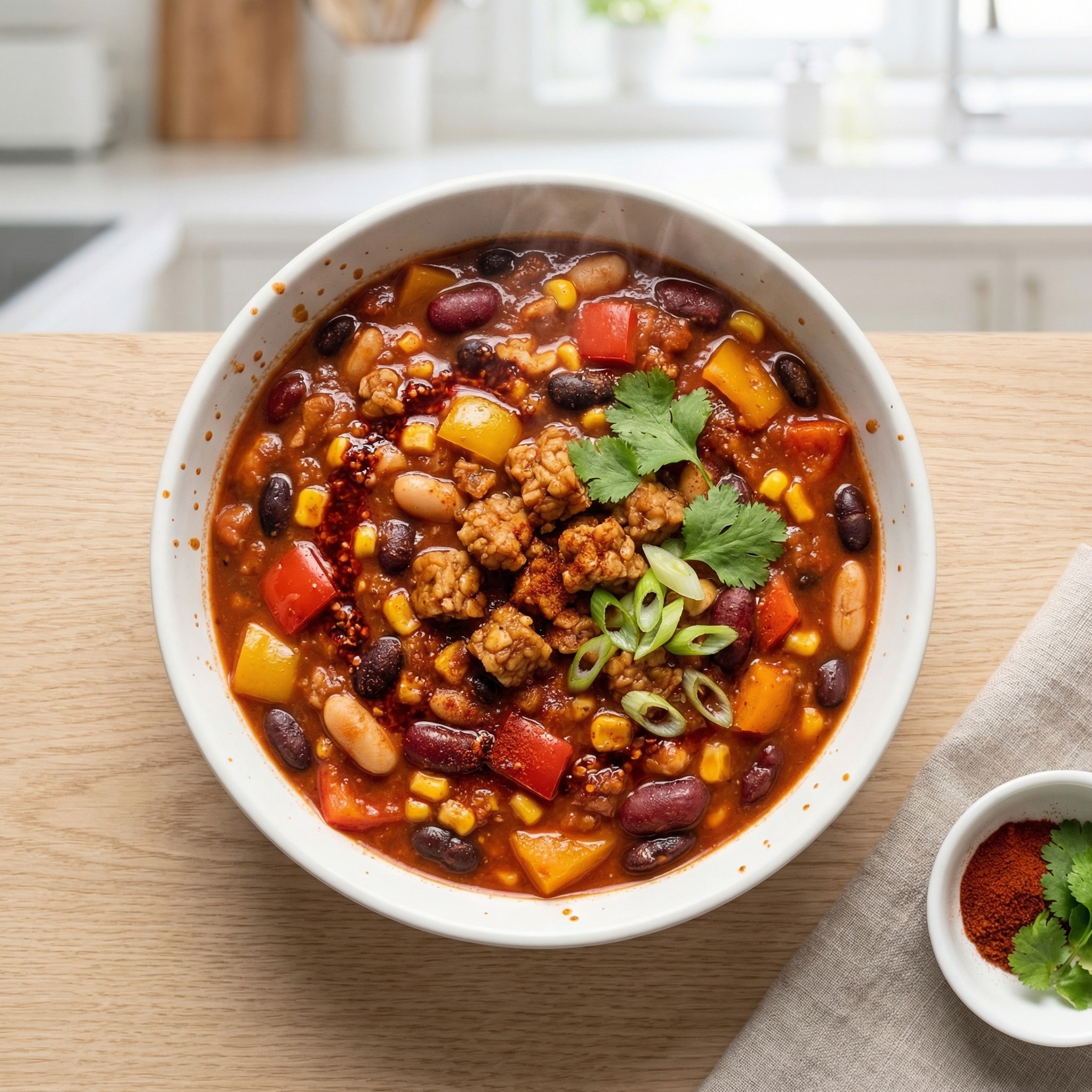 Scooter's Plant-Based Tempeh Chili