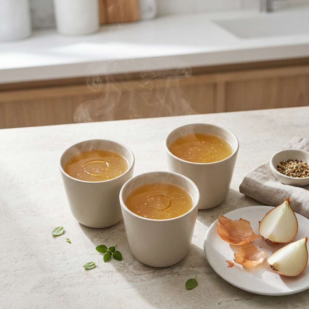 Soothing Onion Tea for Cough Relief