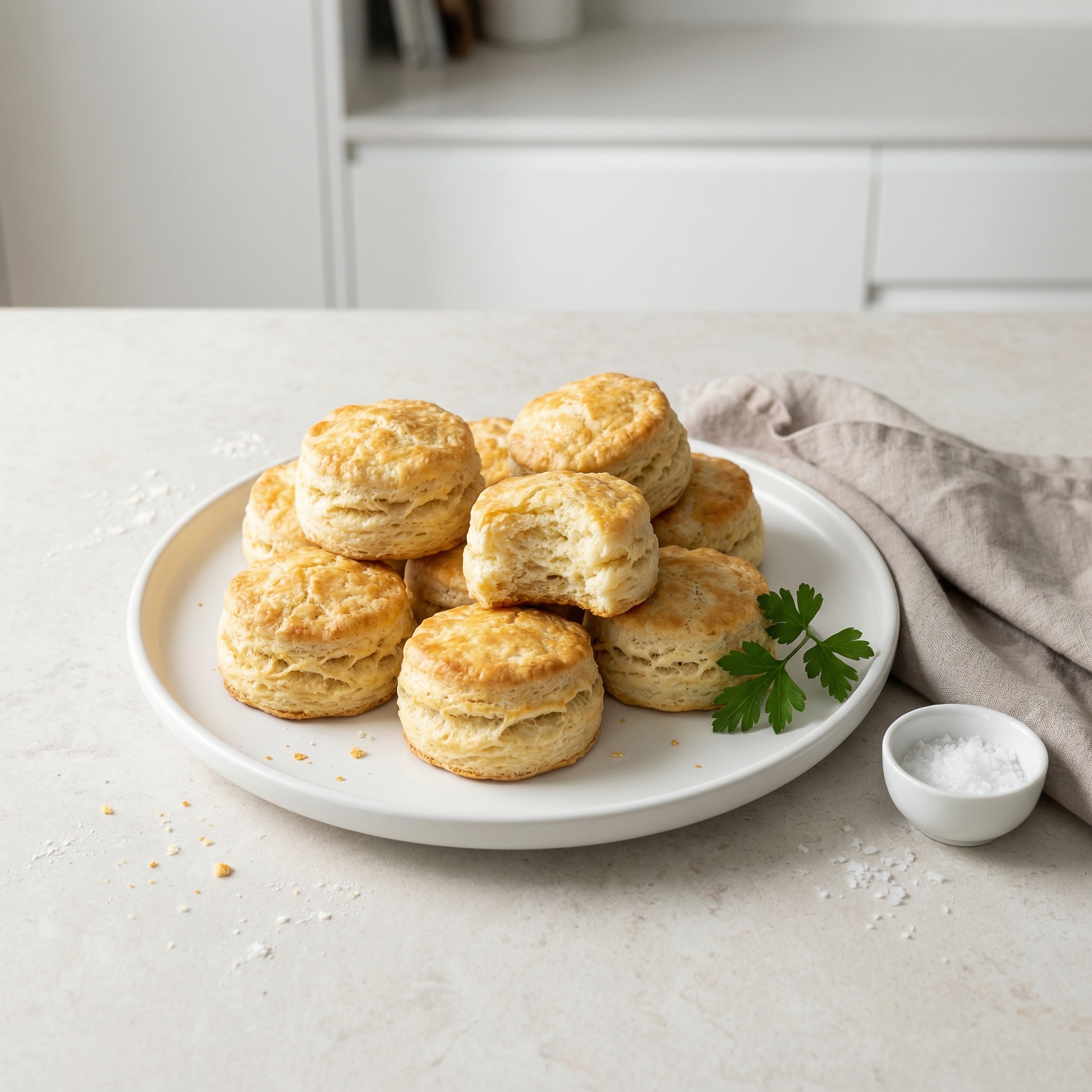 Tangy Sour Cream Buttermilk-Style Biscuits