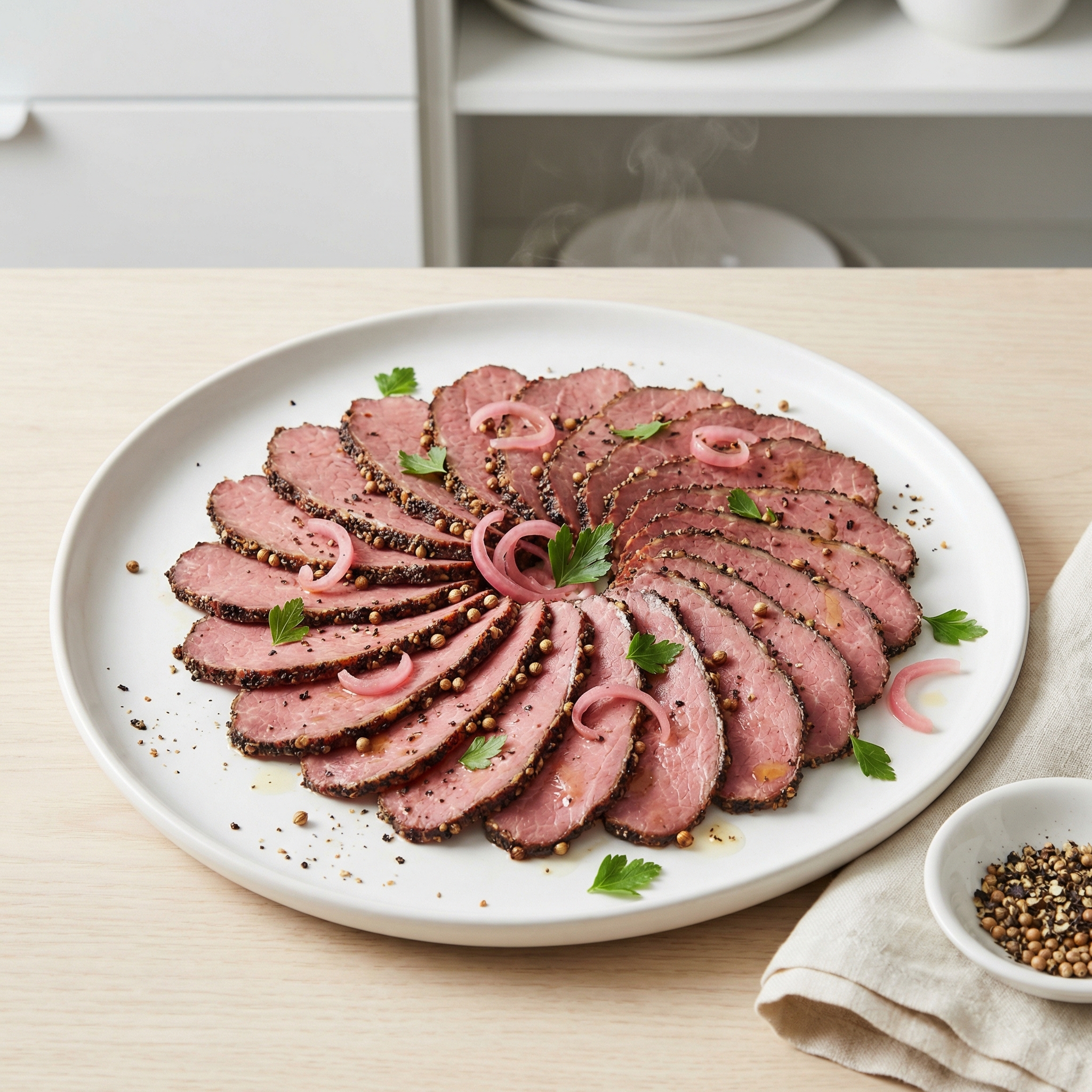 Smoked and Sous Vide East Coast Pastrami
