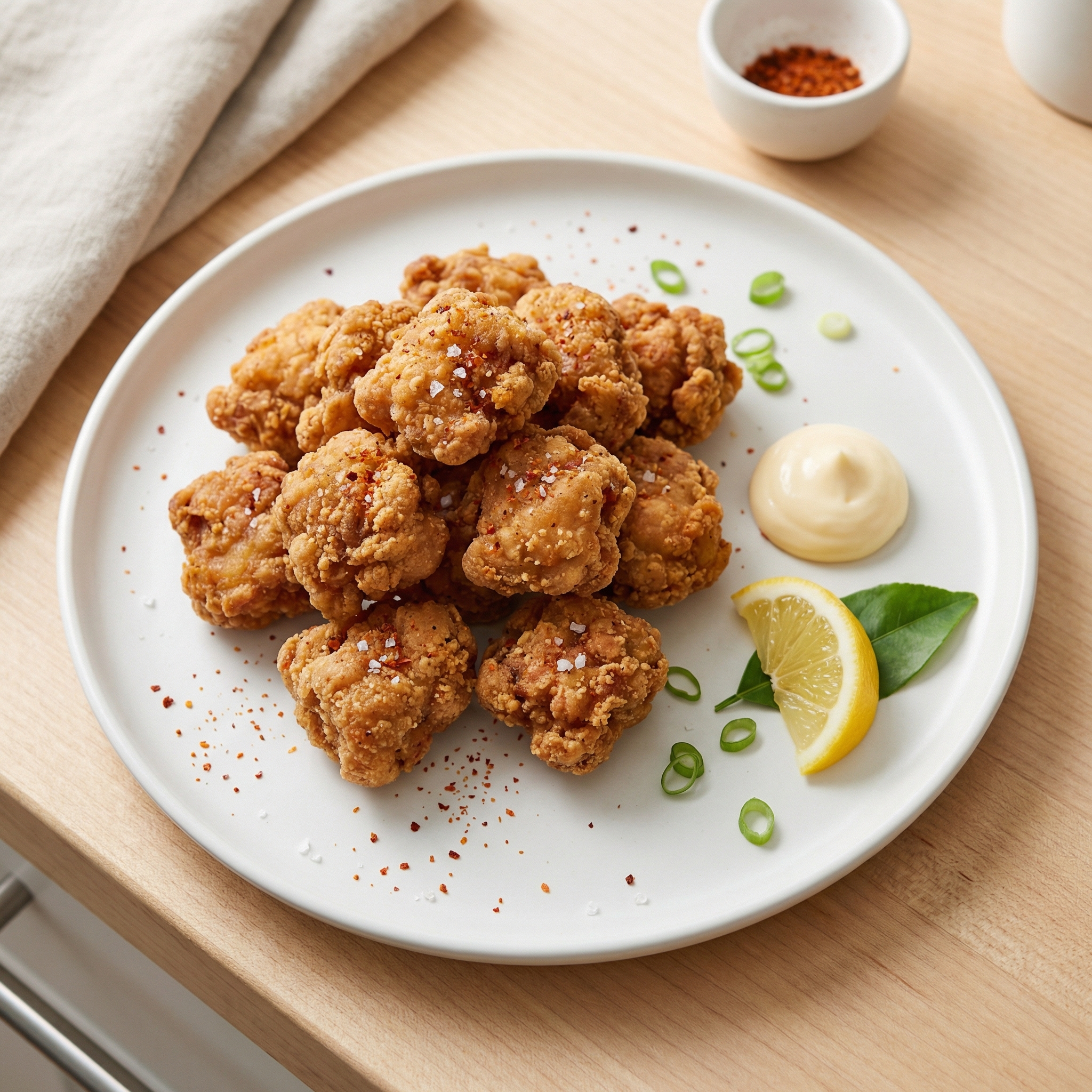 Japanese-Style Chicken Karaage Bites