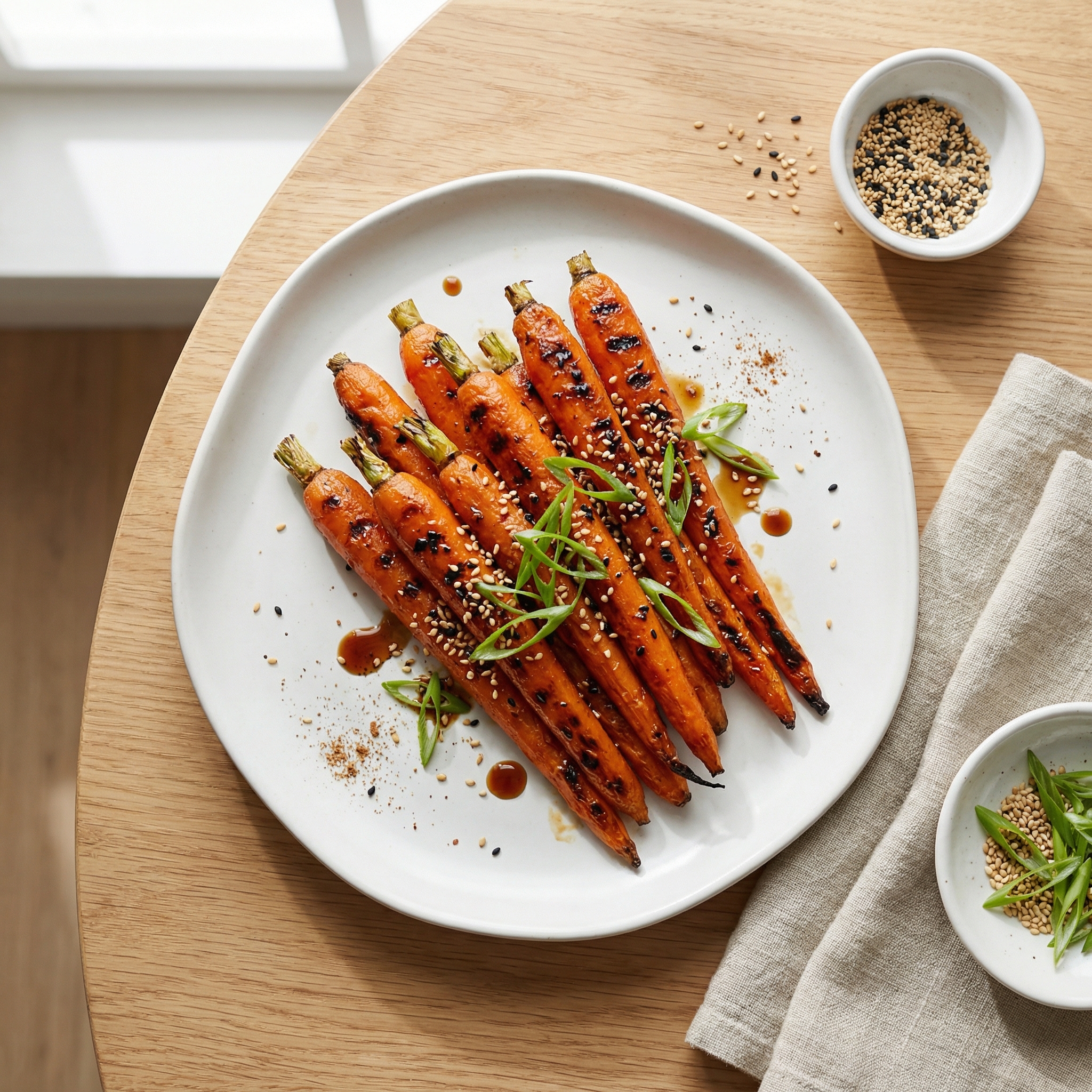 Glazed Carrots Asian Style