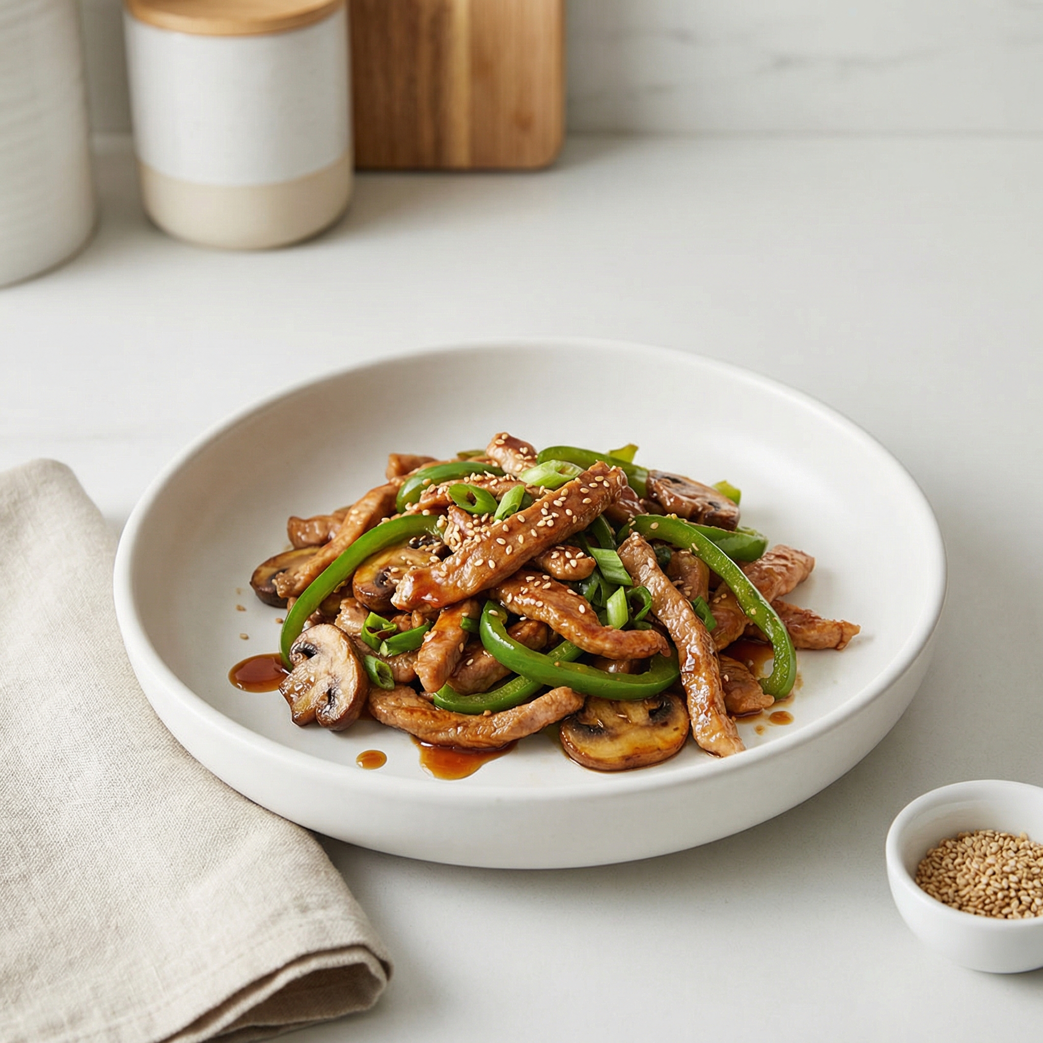 My Fly Pork Stir-Fry