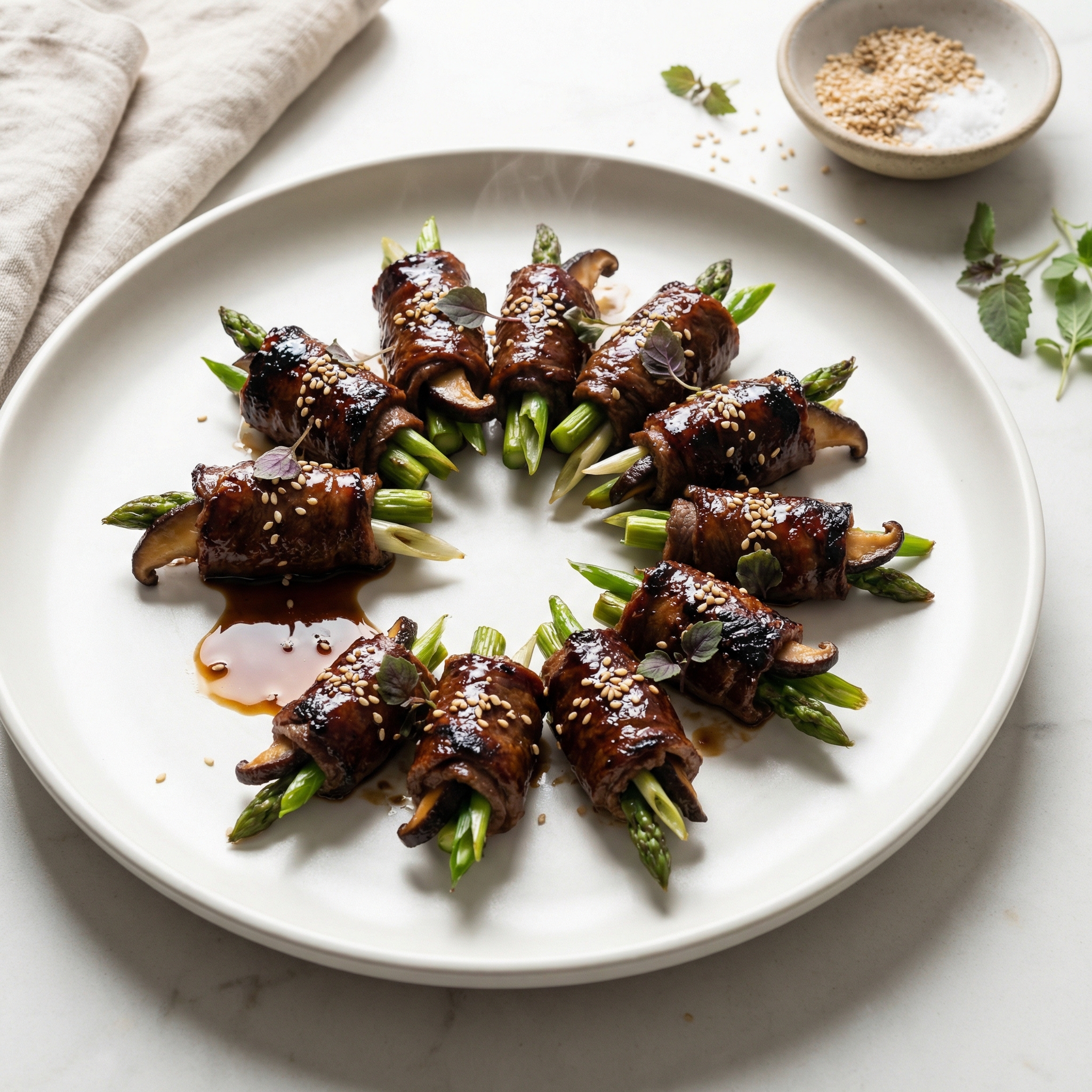 Japanese Beef Rolls