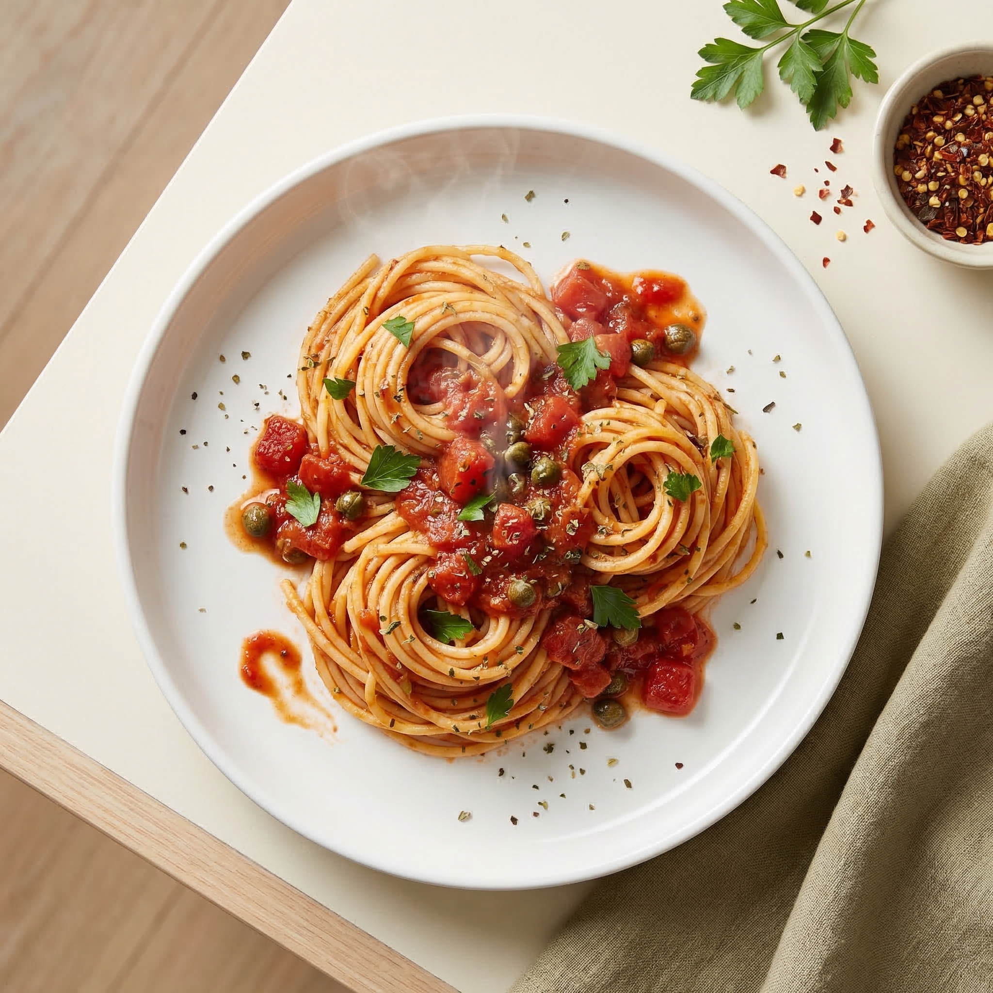 Spaghetti in Classic Marinara