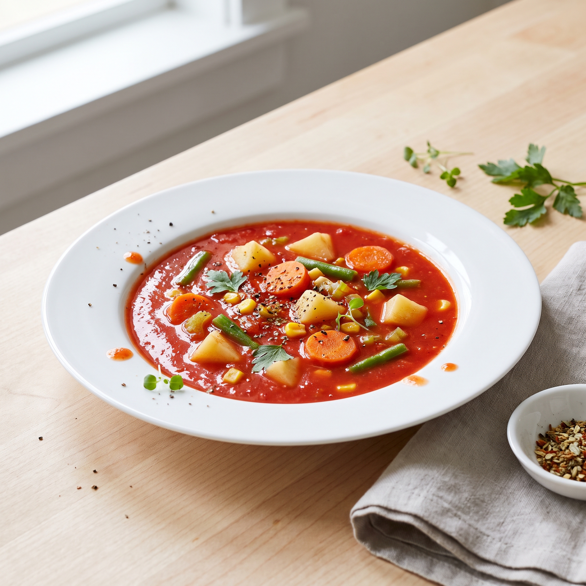 Speedy Weeknight Vegetable Soup