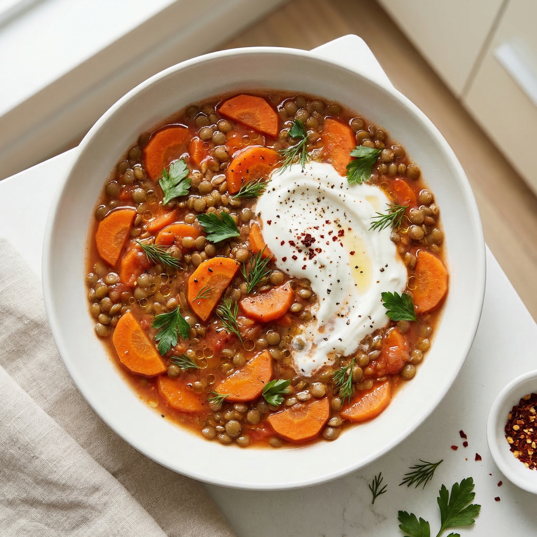 Lentils with Carrots