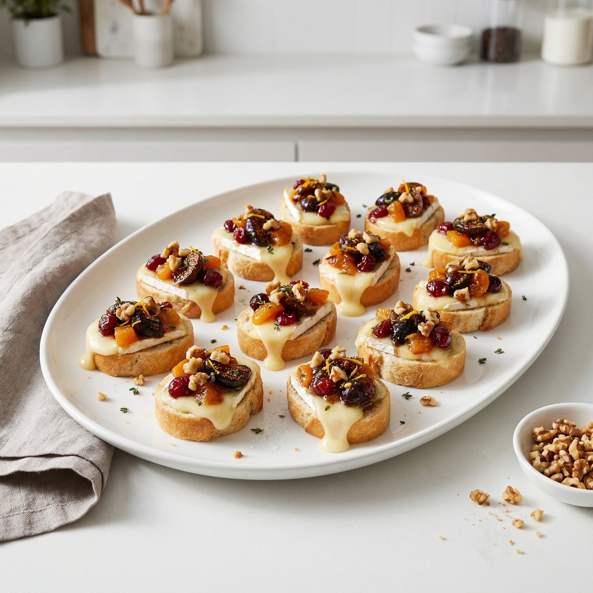 Sugarplum Baked Brie Bites