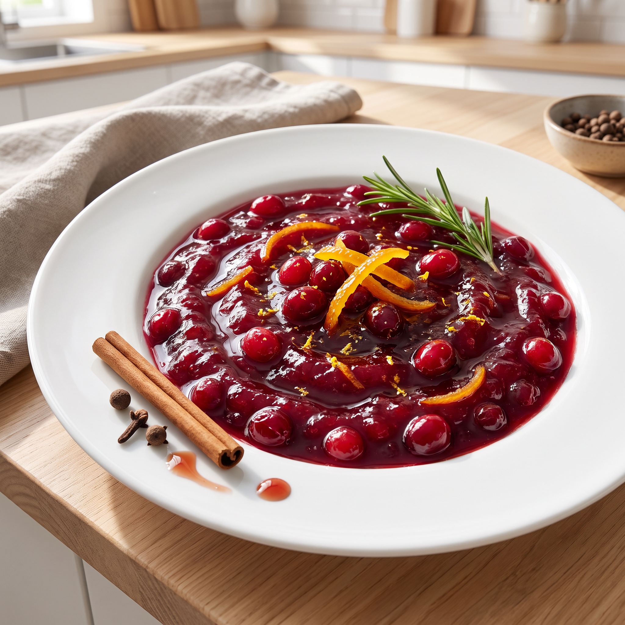Spiced Holiday Cranberry Relish